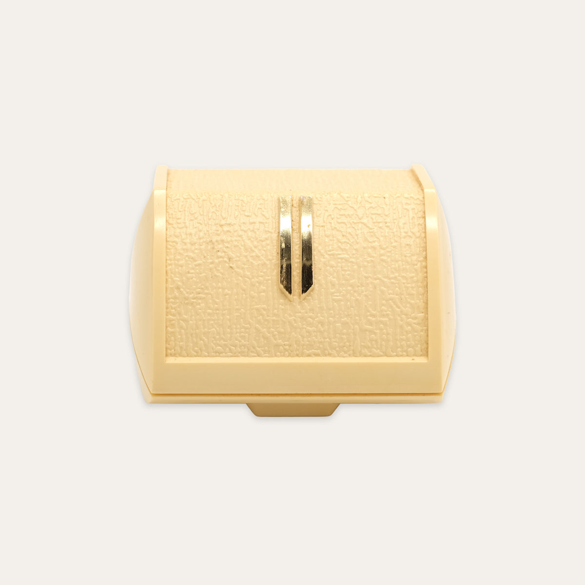 Cream Dennison Ring Box | OOAK
