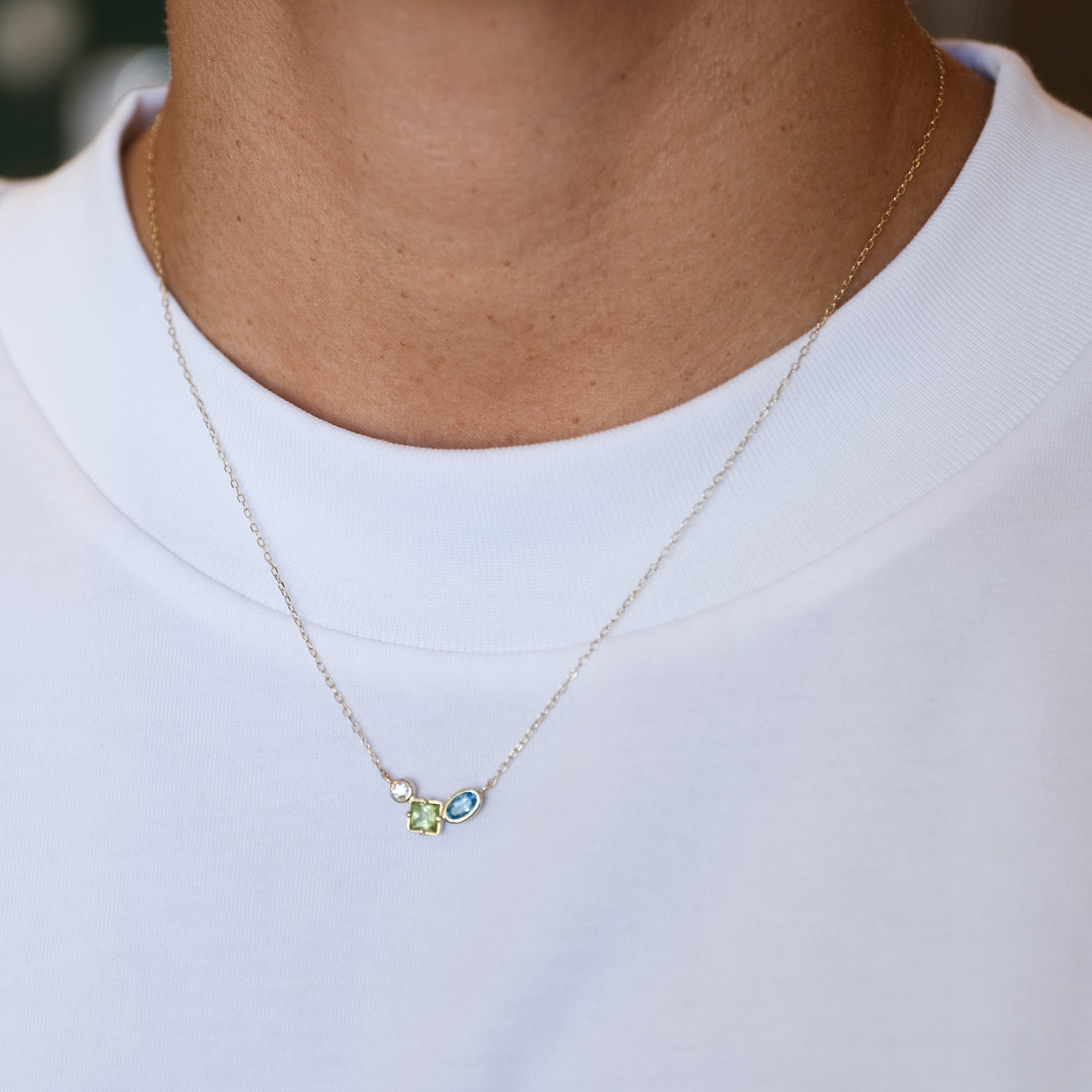 Harmony Multi-Stone Necklace | OOAK