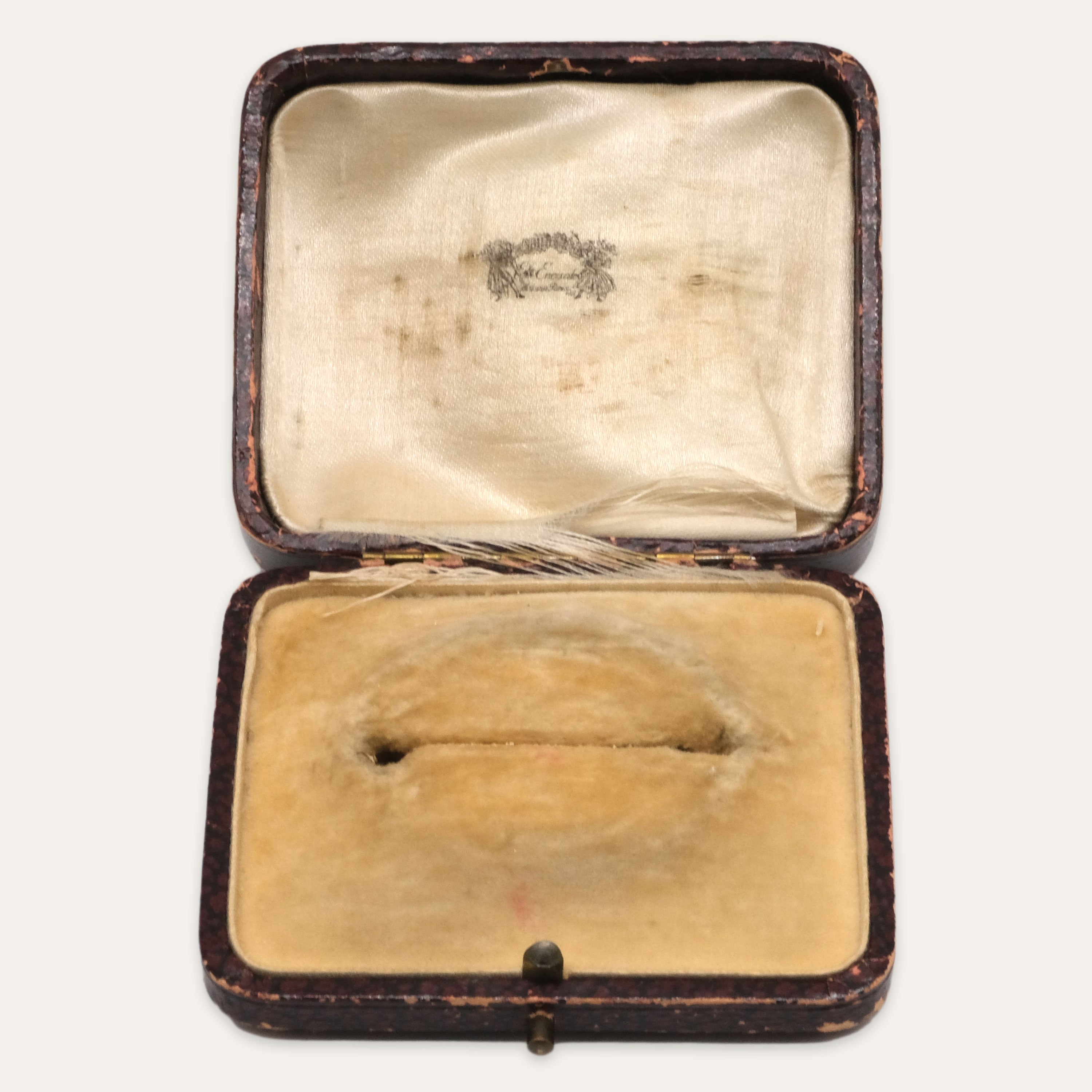 Maroon Ring Box | OOAK