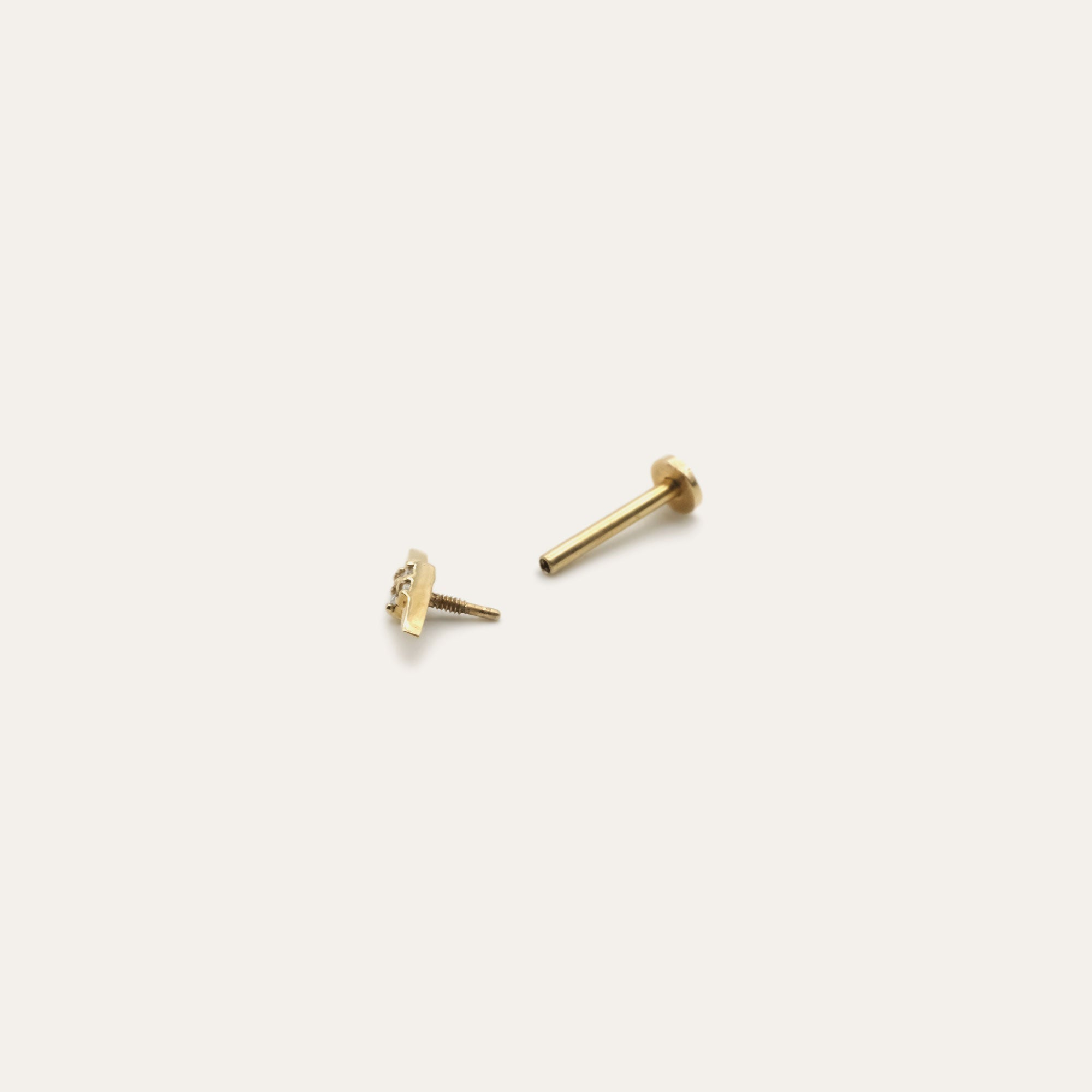 Lightning Bolt Diamond Threader | Ready To Ship