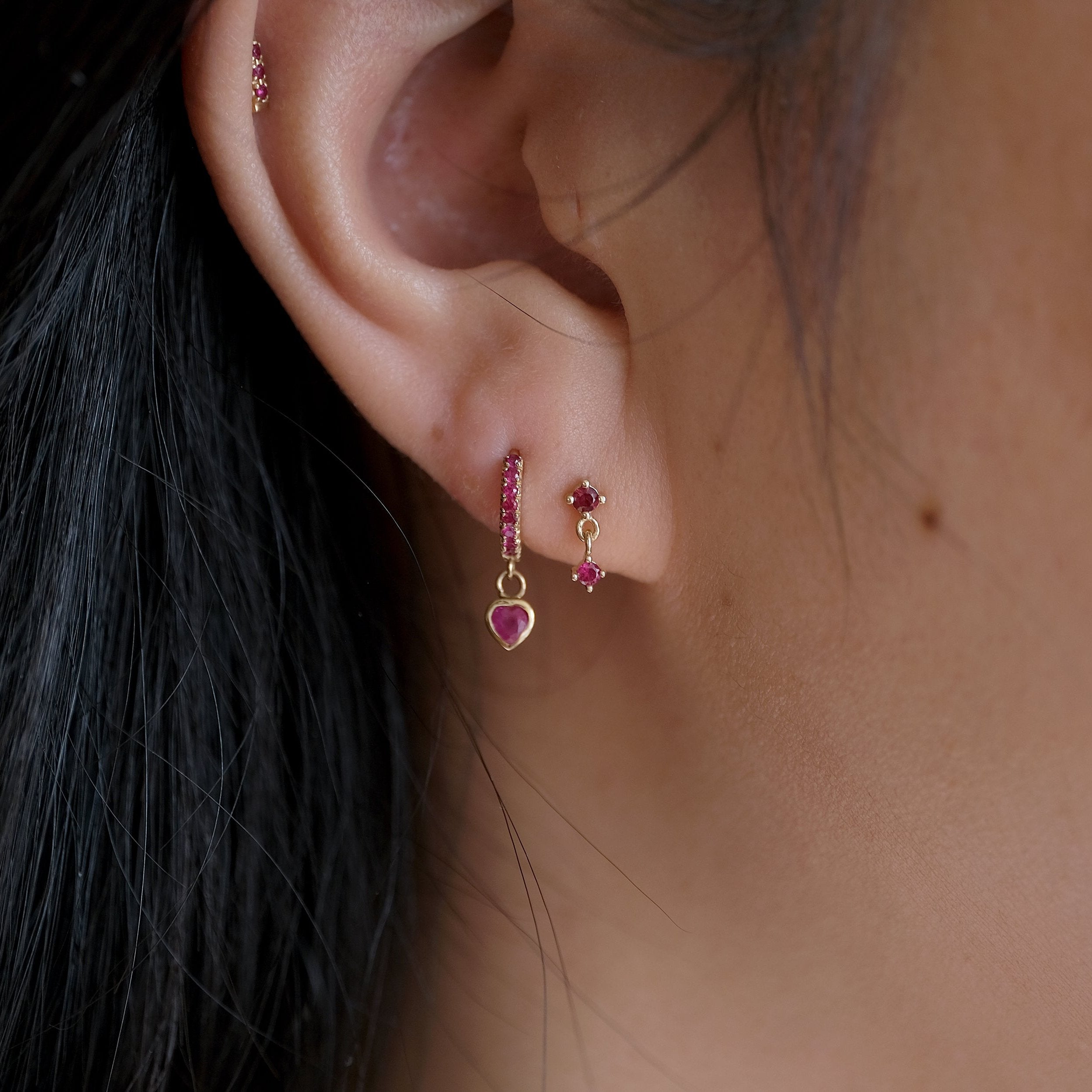 Crown Earring | OOAK