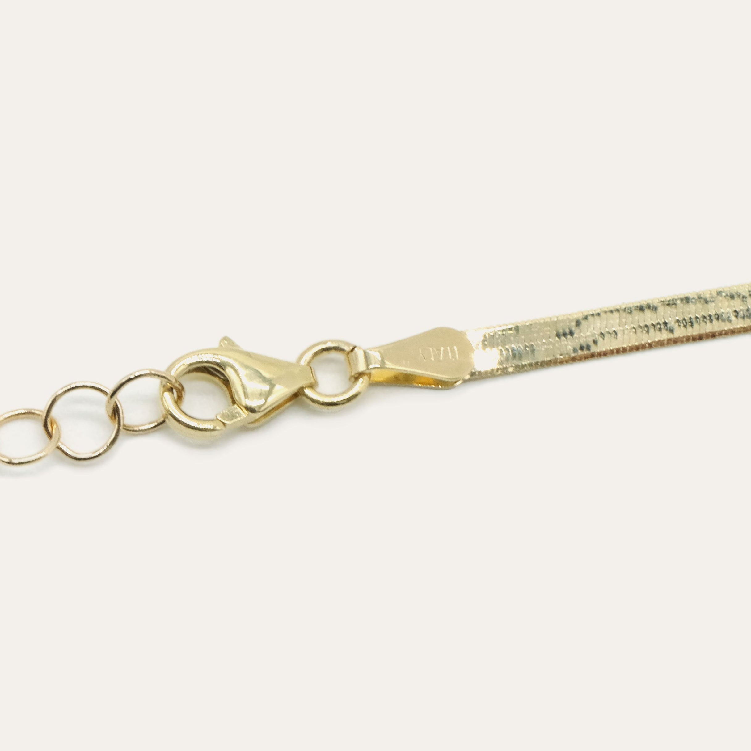 Slim Herringbone Bracelet | Ready To Ship