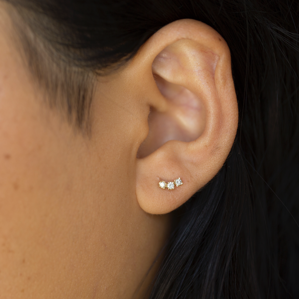 Sister Diamond Earring | Ready To Ship