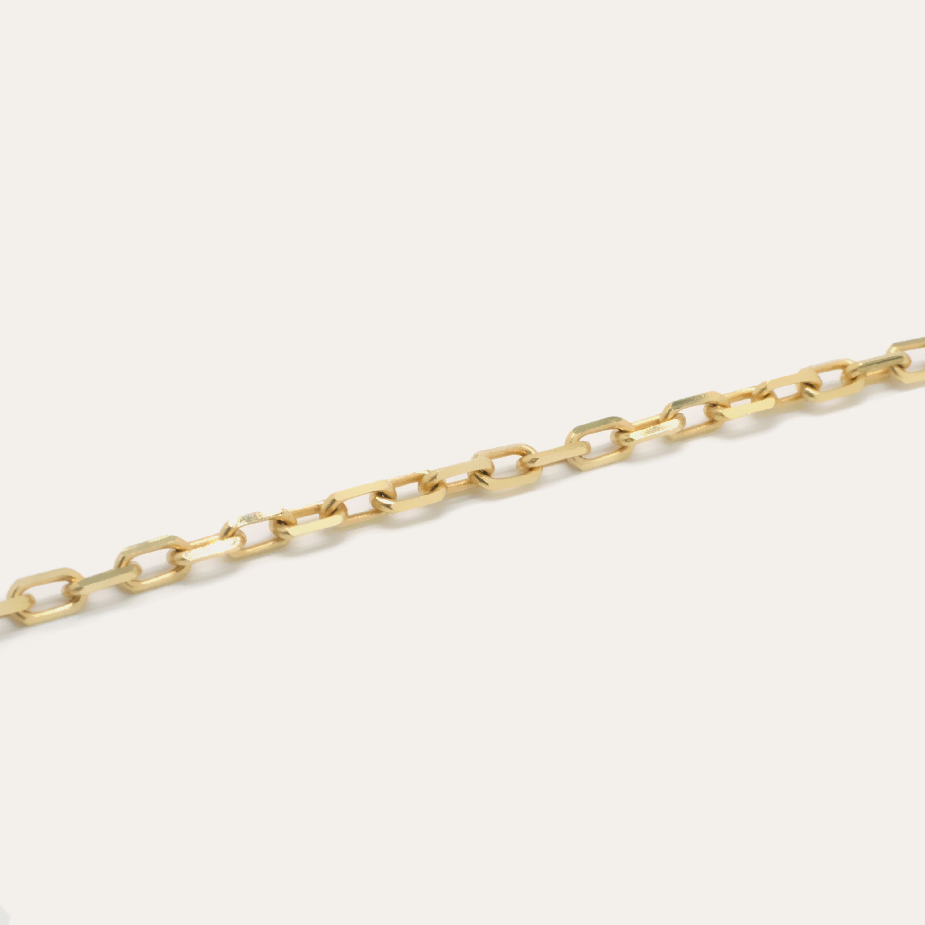 637 Chain | 14K Elongated Baby Clip
