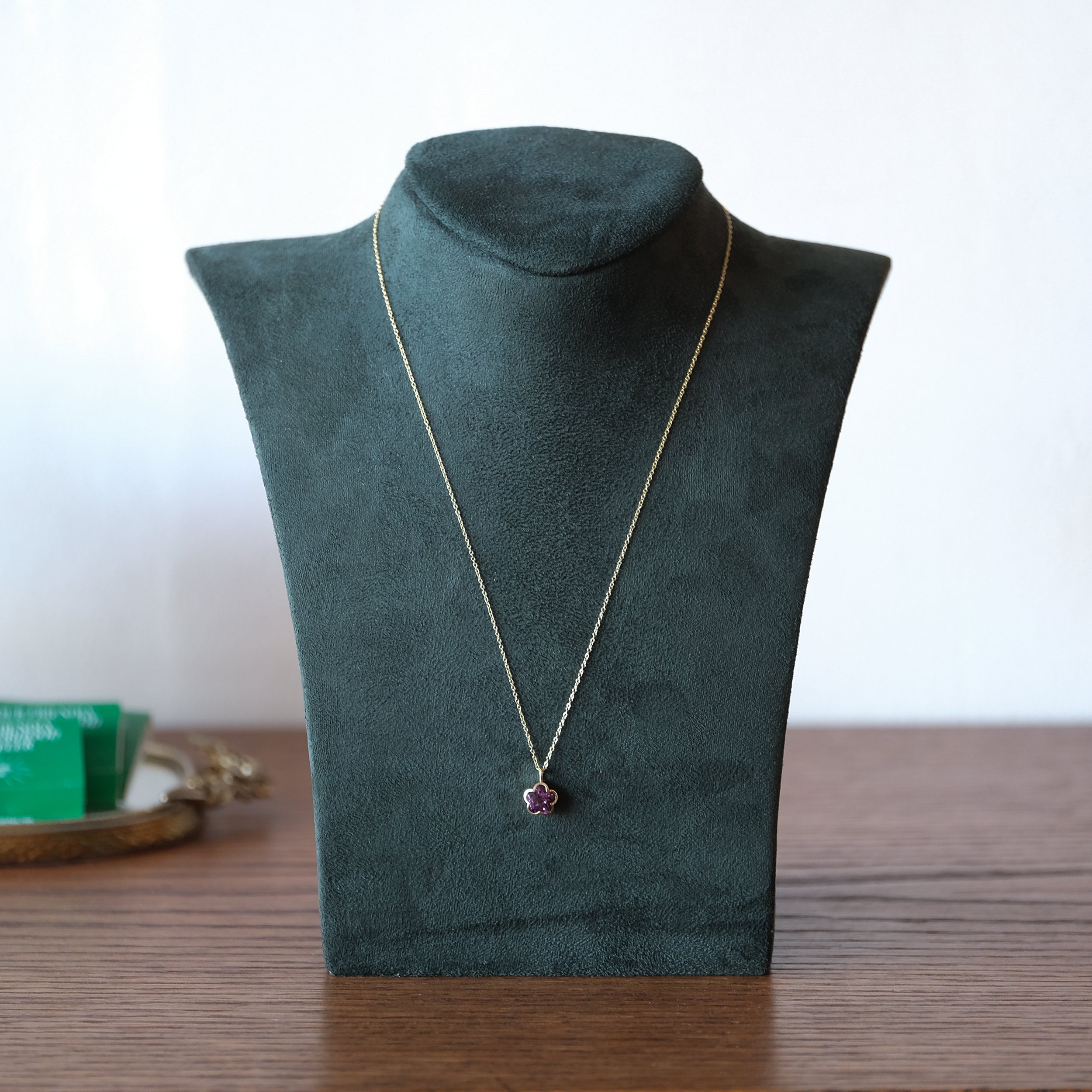 RiSaO様✴︎グリーンアメジスト＆MOPフラワーローゼンジ＊チャーム Bezel Flower Charm | Ready To Ship