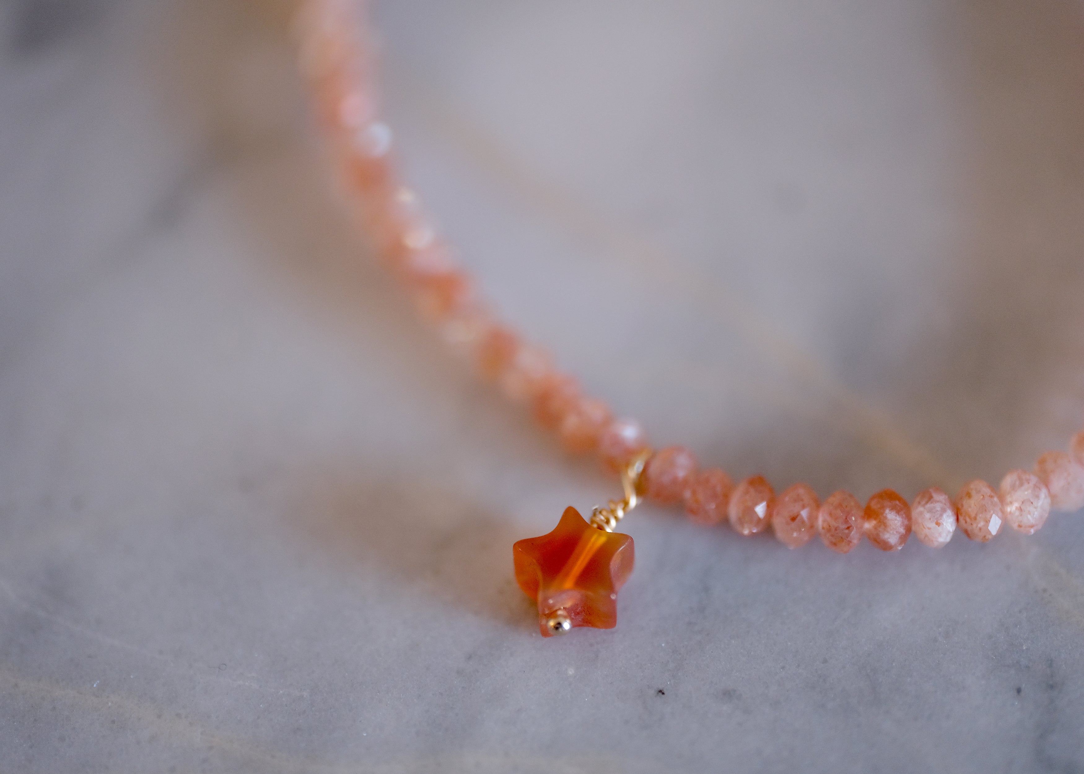 Charmed Sunstone Necklace | OOAK