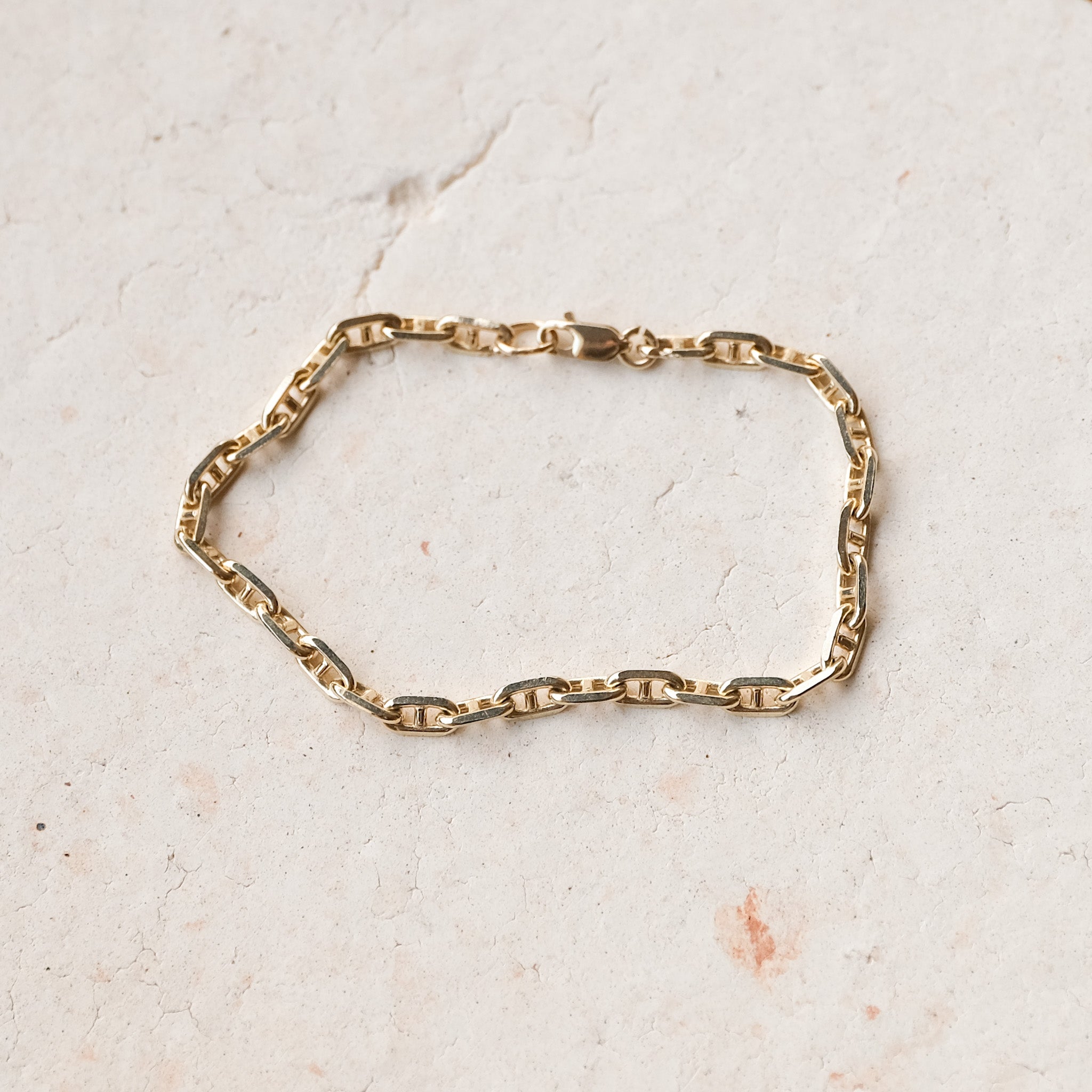 Eggy Collection Solid Jumbo Anchor Bracelet | OOAK