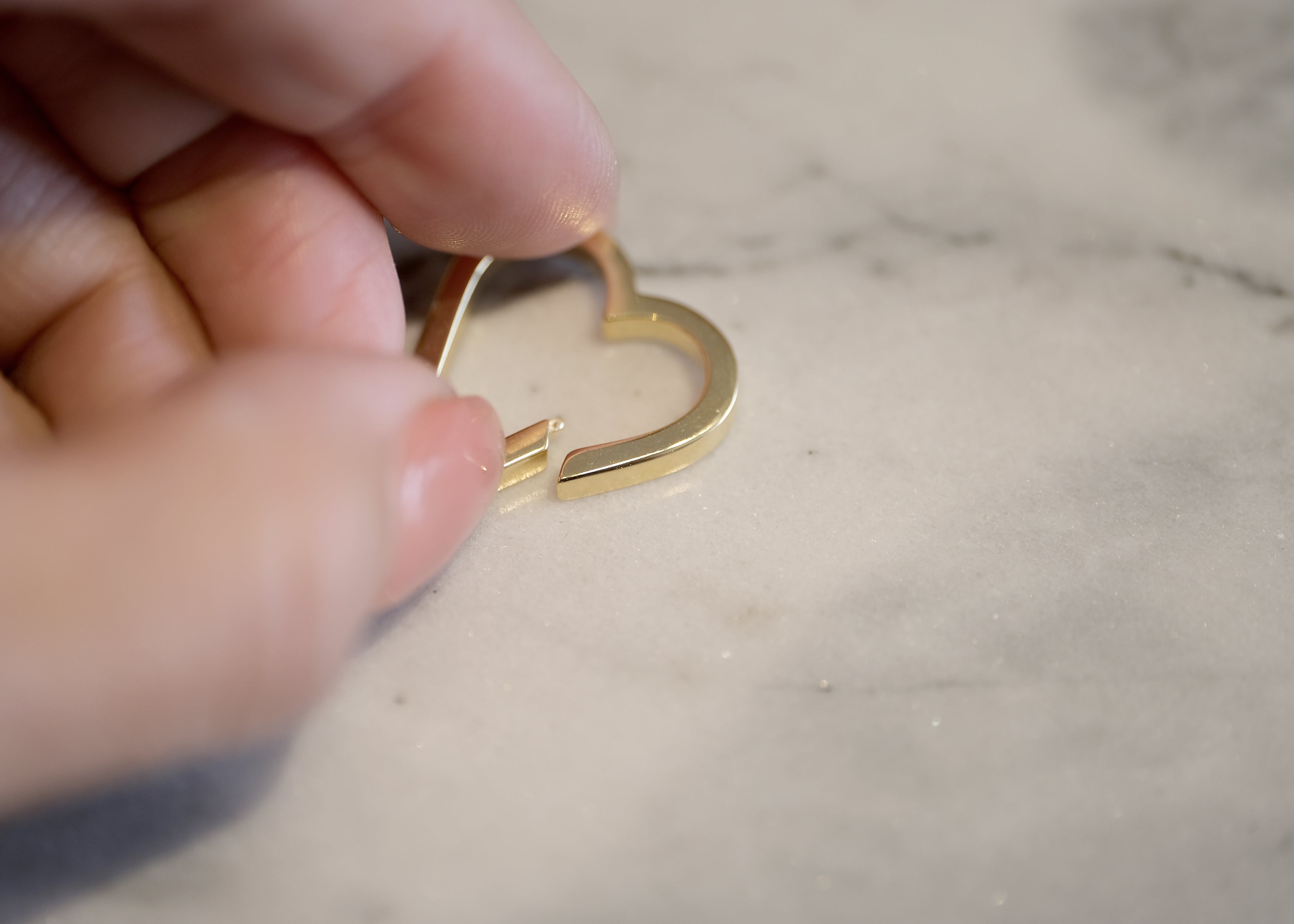 Large Heart Carabiner | OOAK