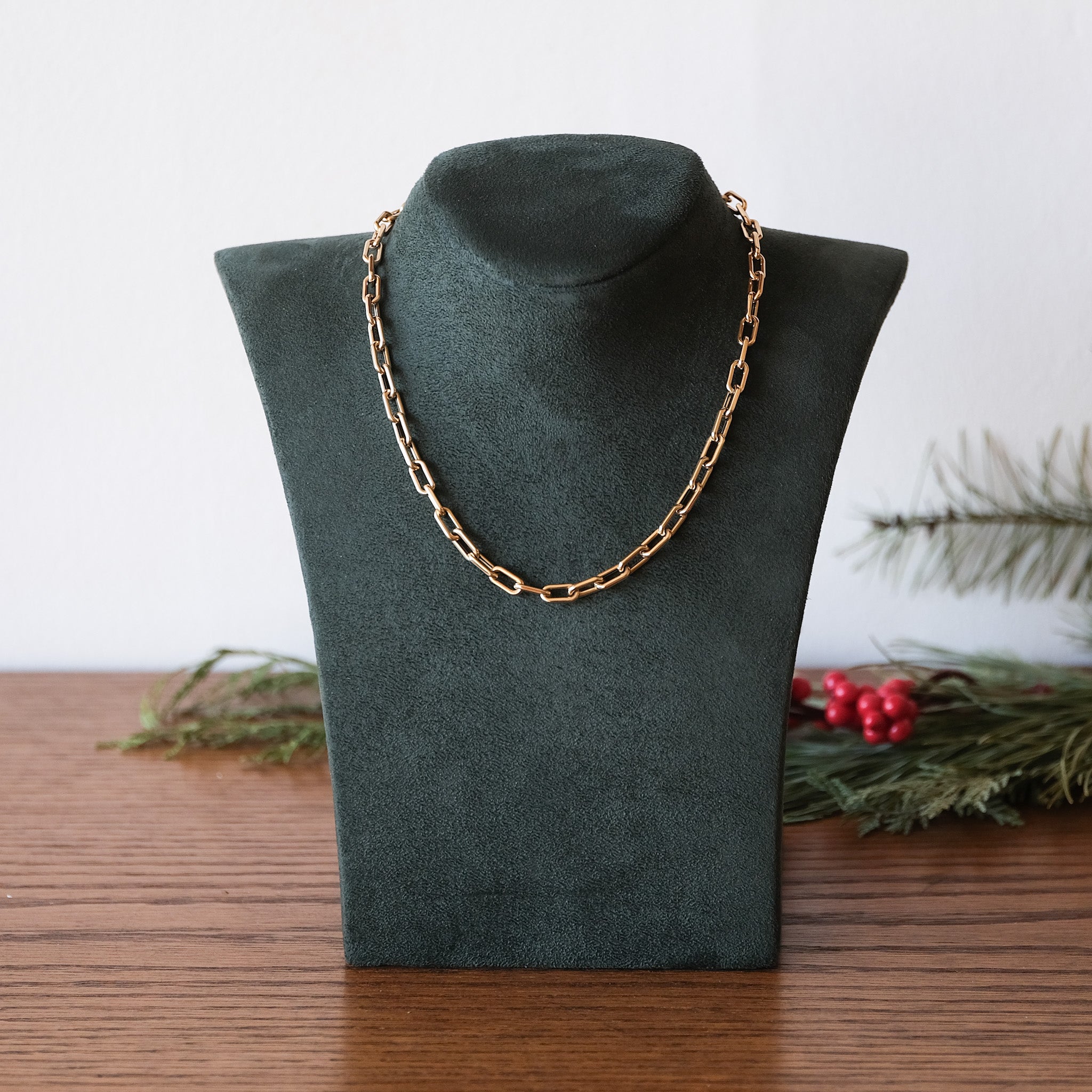 Chunky Paperclip Chain | OOAK