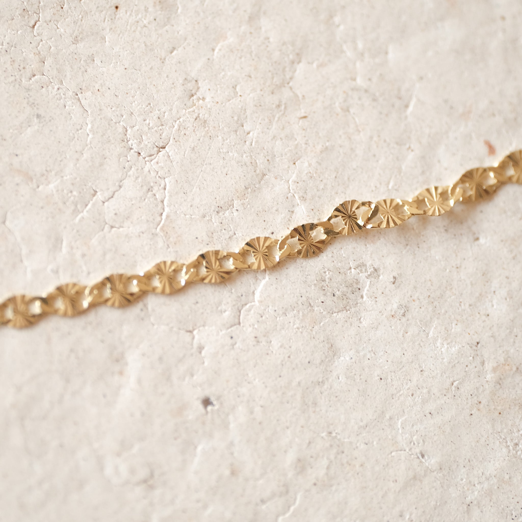 Textured Mirror Chain | OOAK