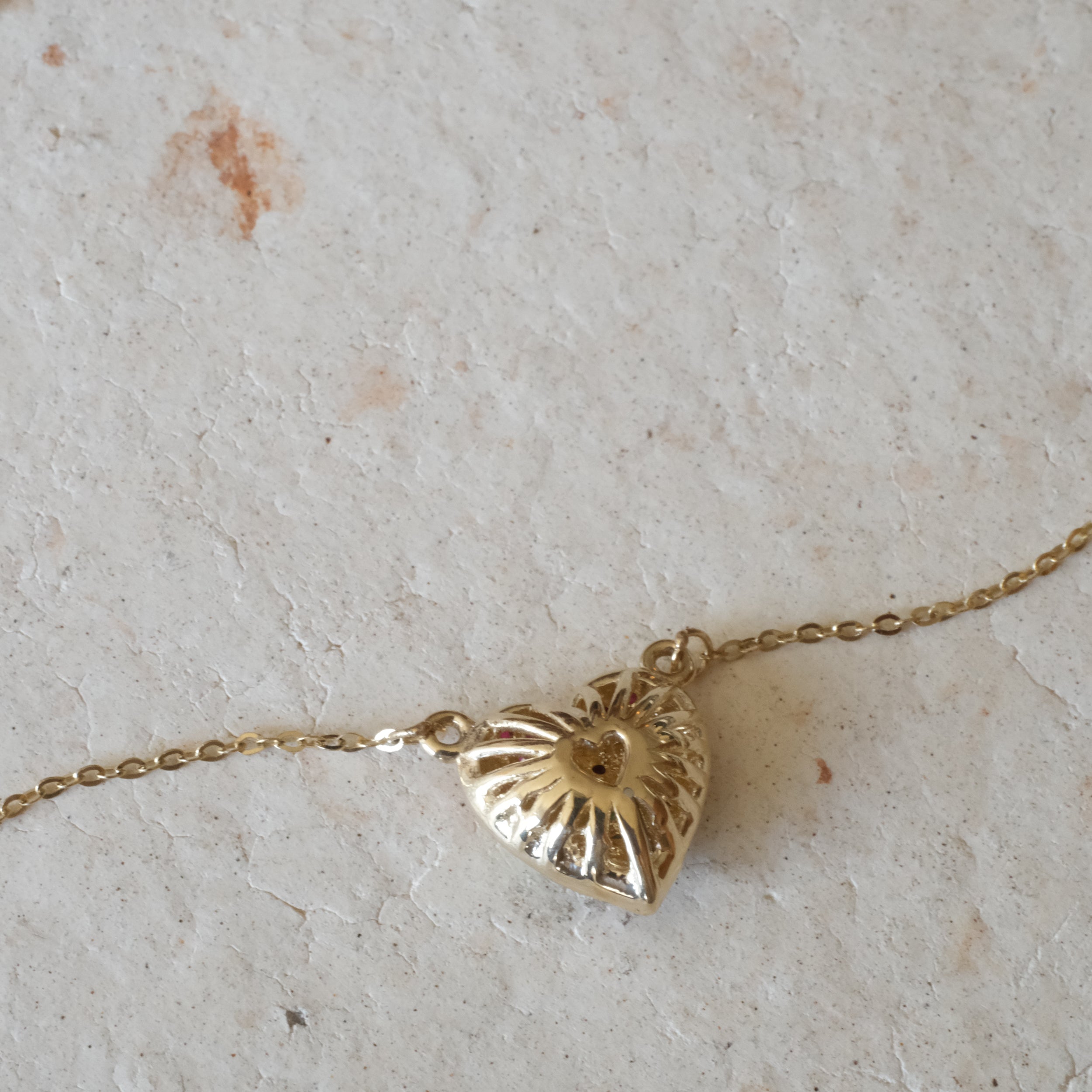 Pave Heart Necklace | OOAK
