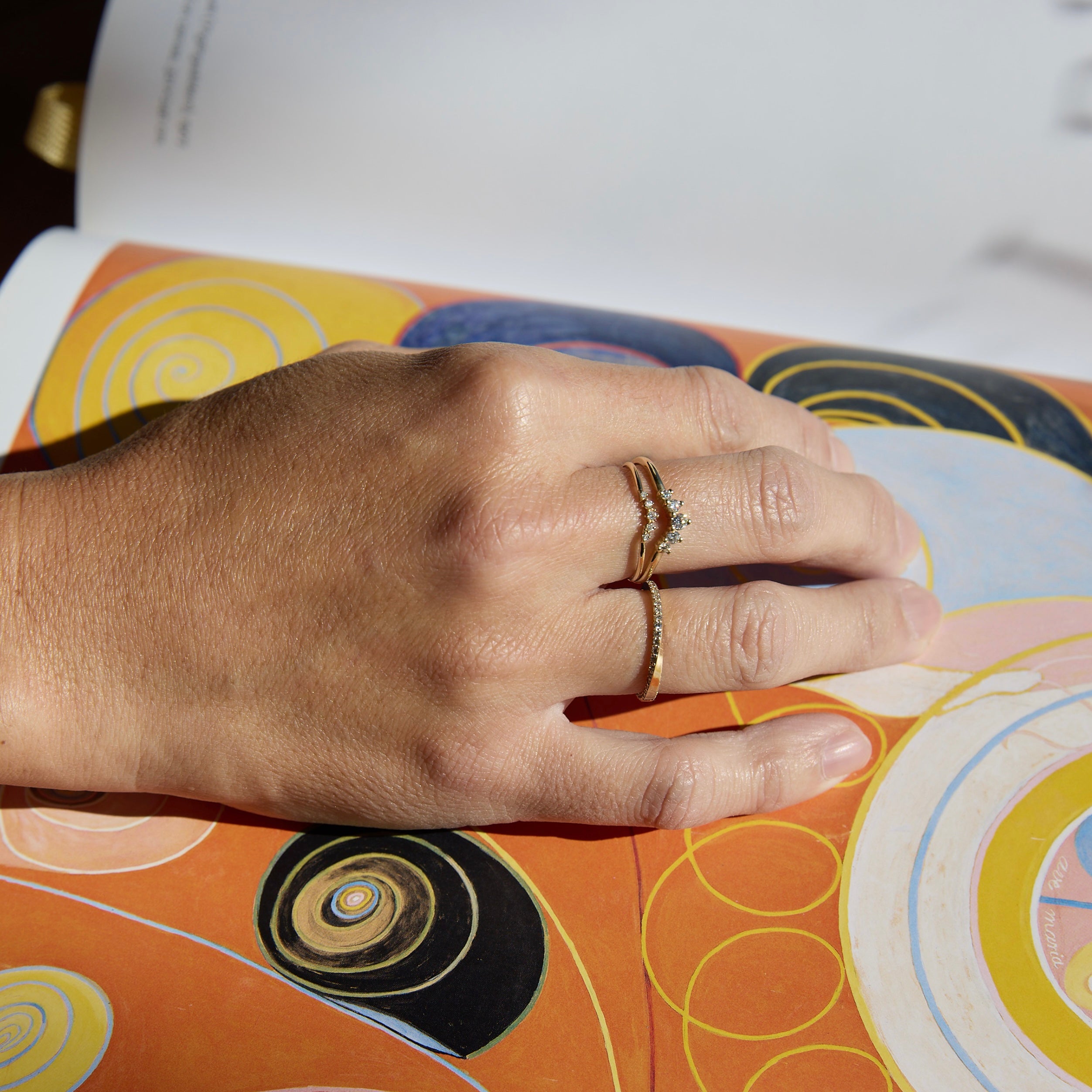 Karma Diamond Ring