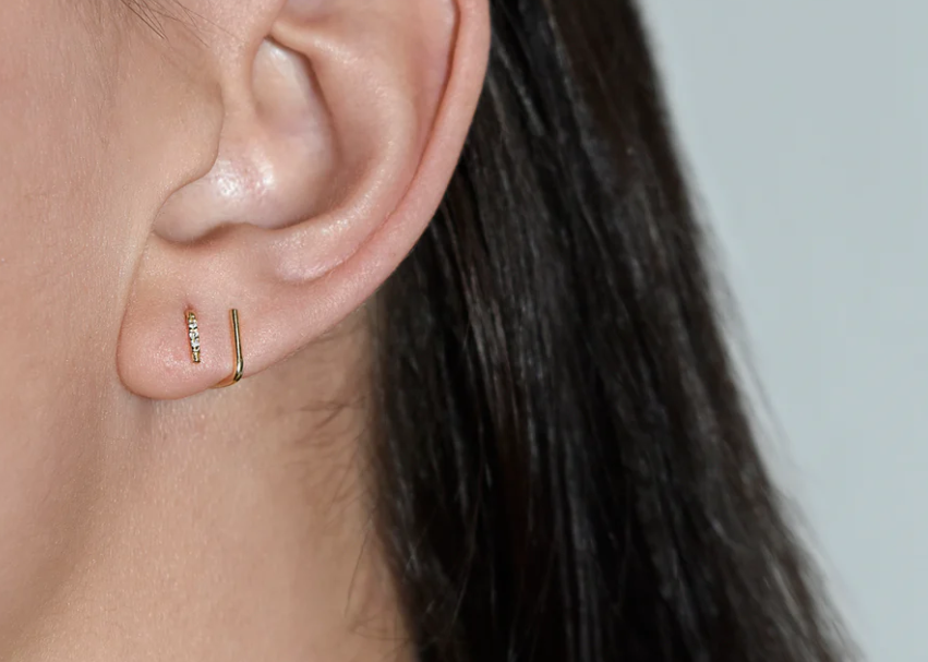 LABULGARA Double Thread Diamond Earring