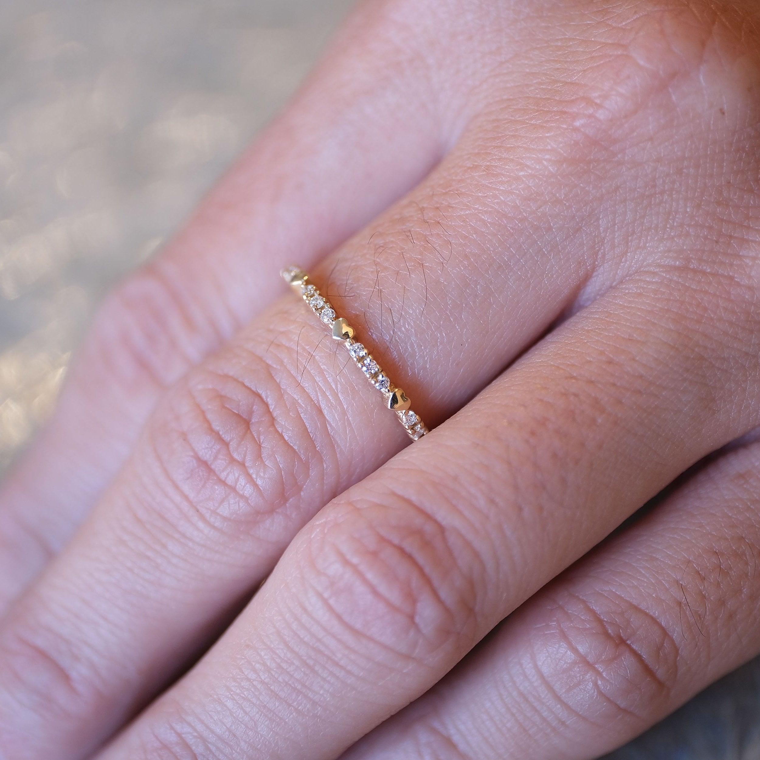 Fairy inside heart ring deals