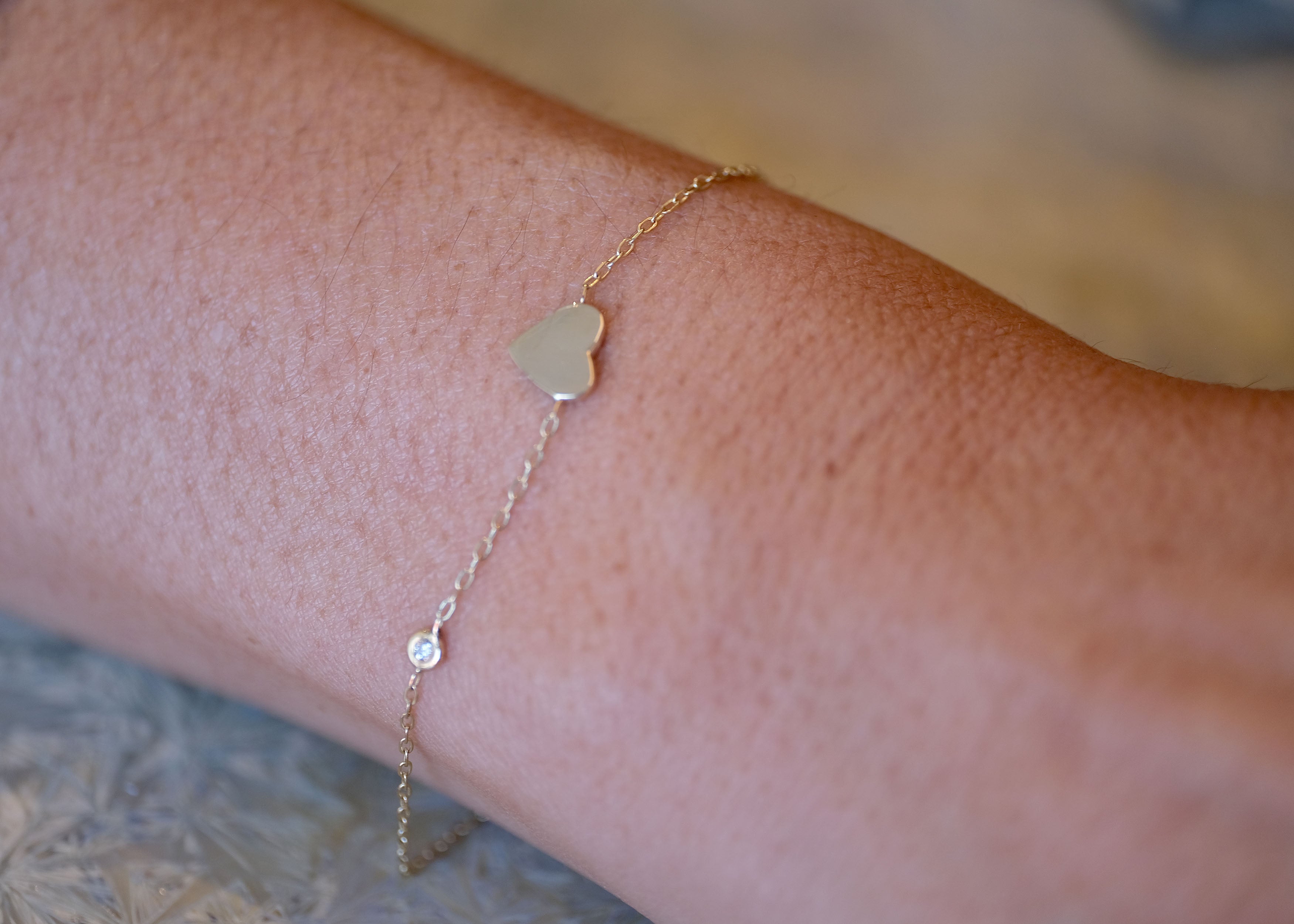 Heartbeat Diamond Bracelet