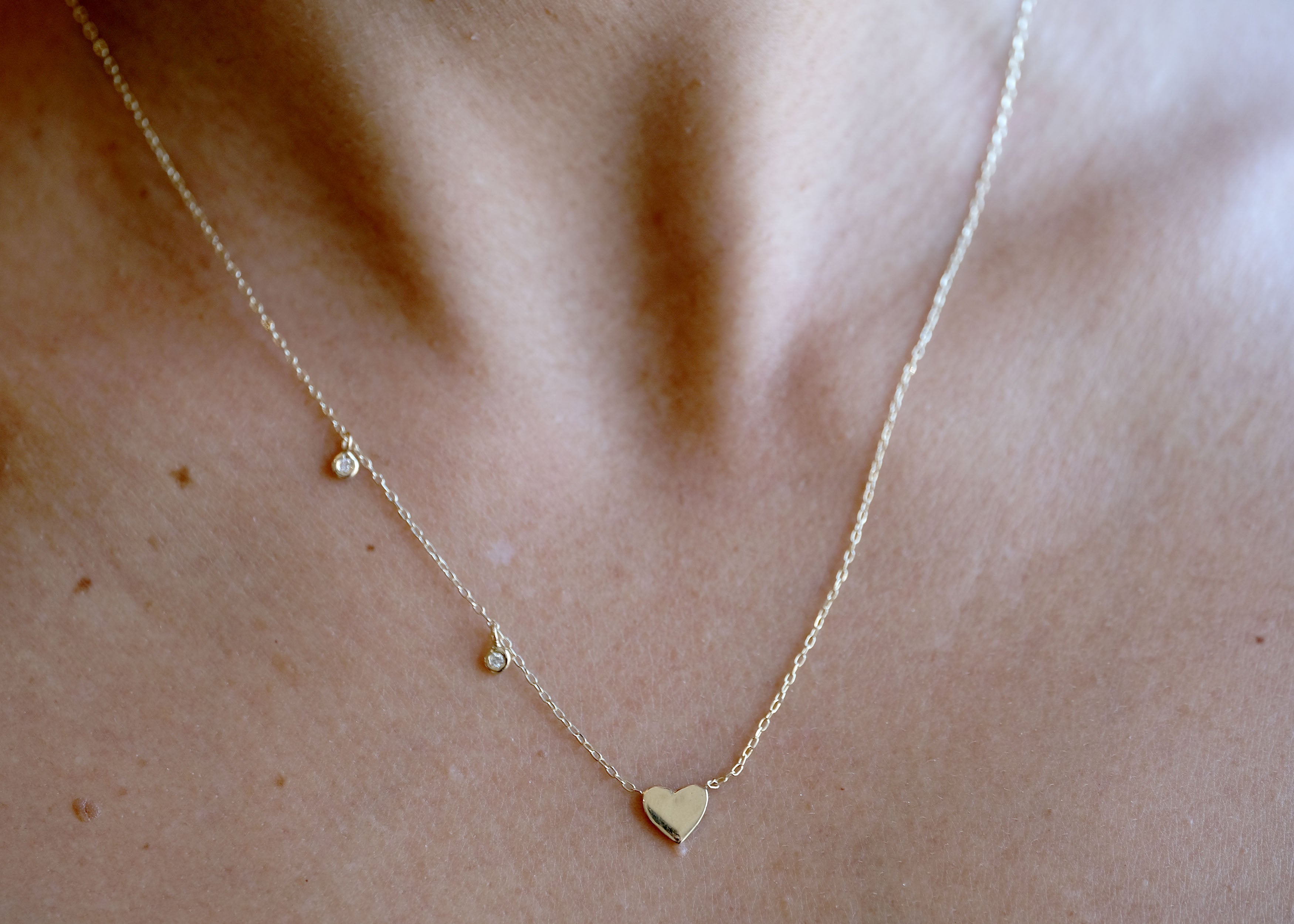 Heartbeat Diamond Necklace