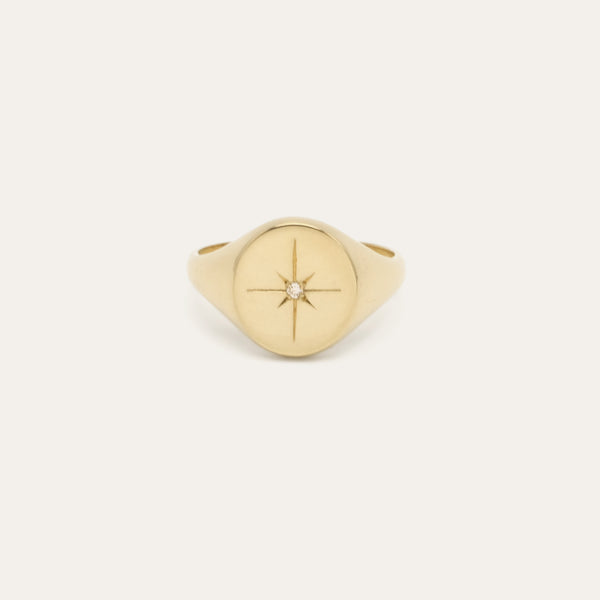 NUUK Jewellery Luna Signet Ring 18号 Luna Signet Ring – NUUK