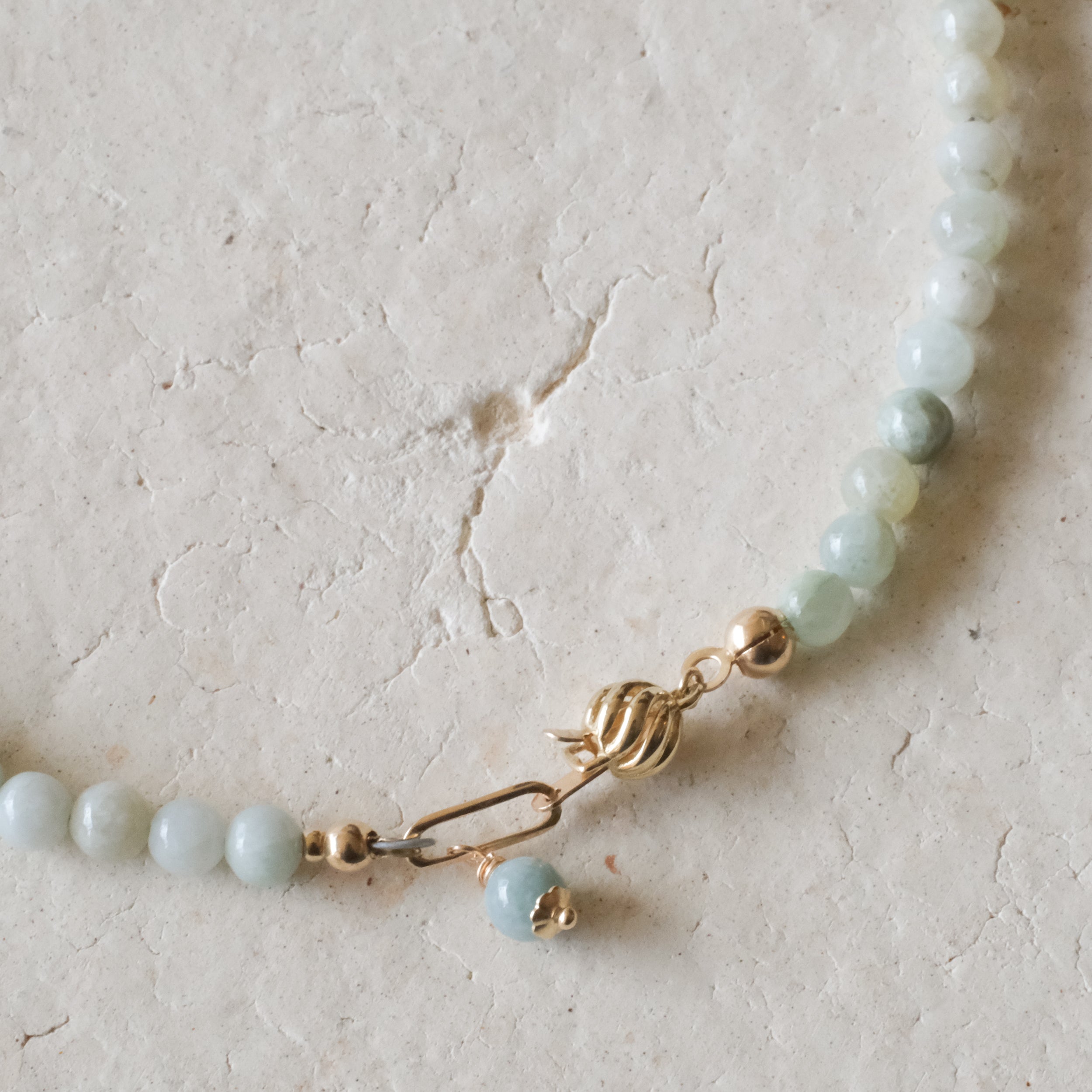 Mini Jade Beaded Necklace | OOAK