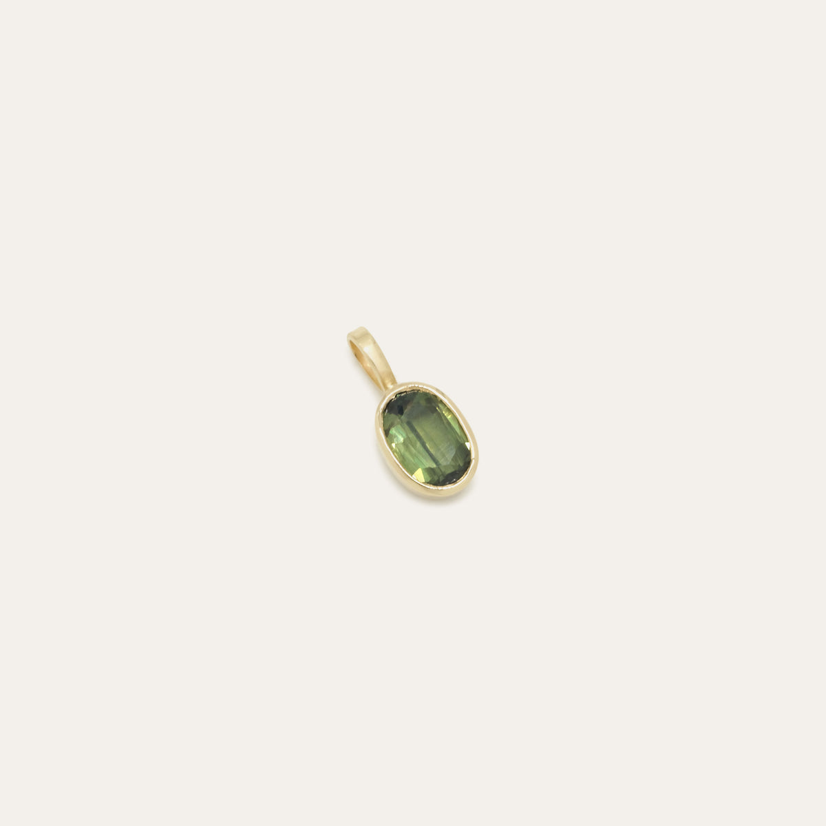 Bi-color Sapphire Charm | OOAK