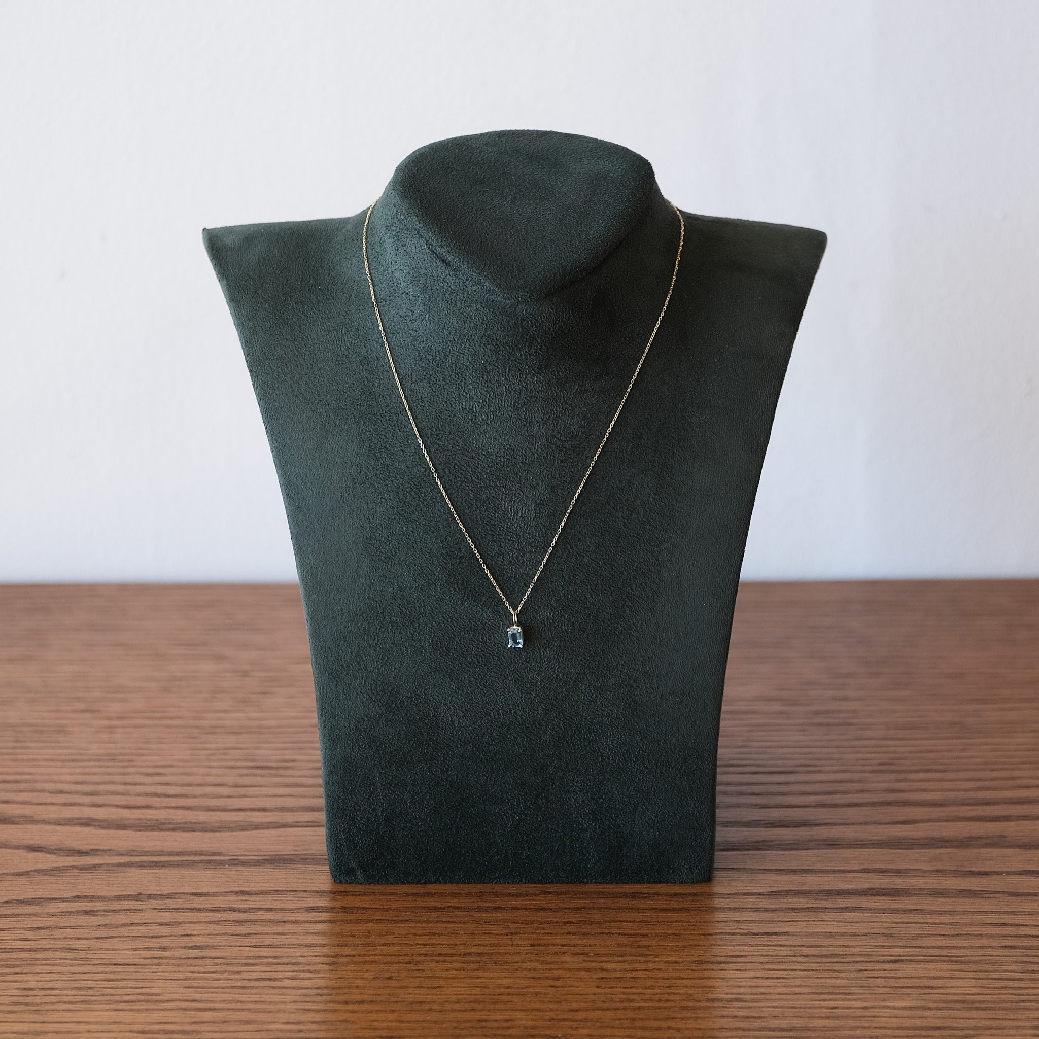Classic Emerald Cut Birthstone Charm | OOAK