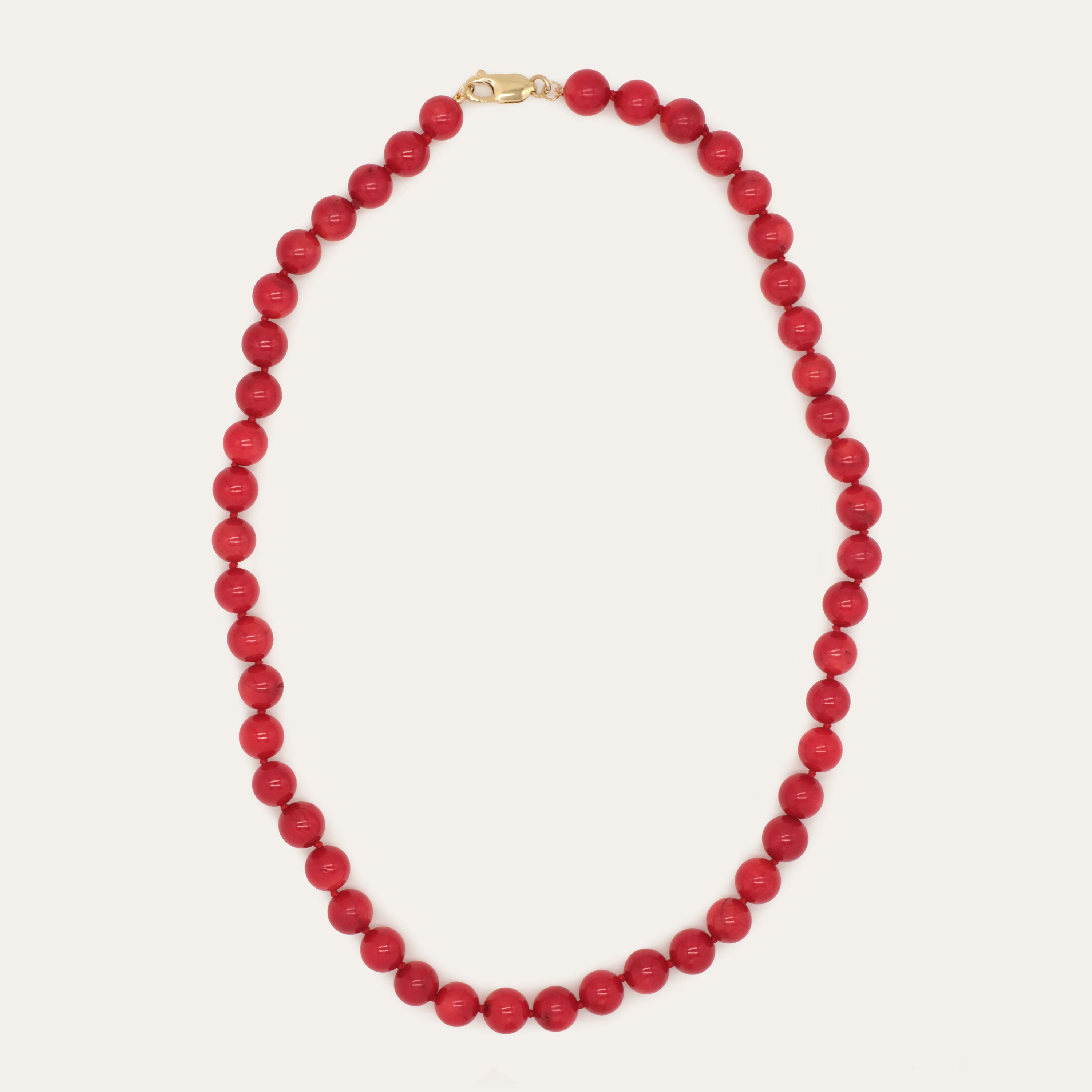 Coral Beaded Necklace | OOAK