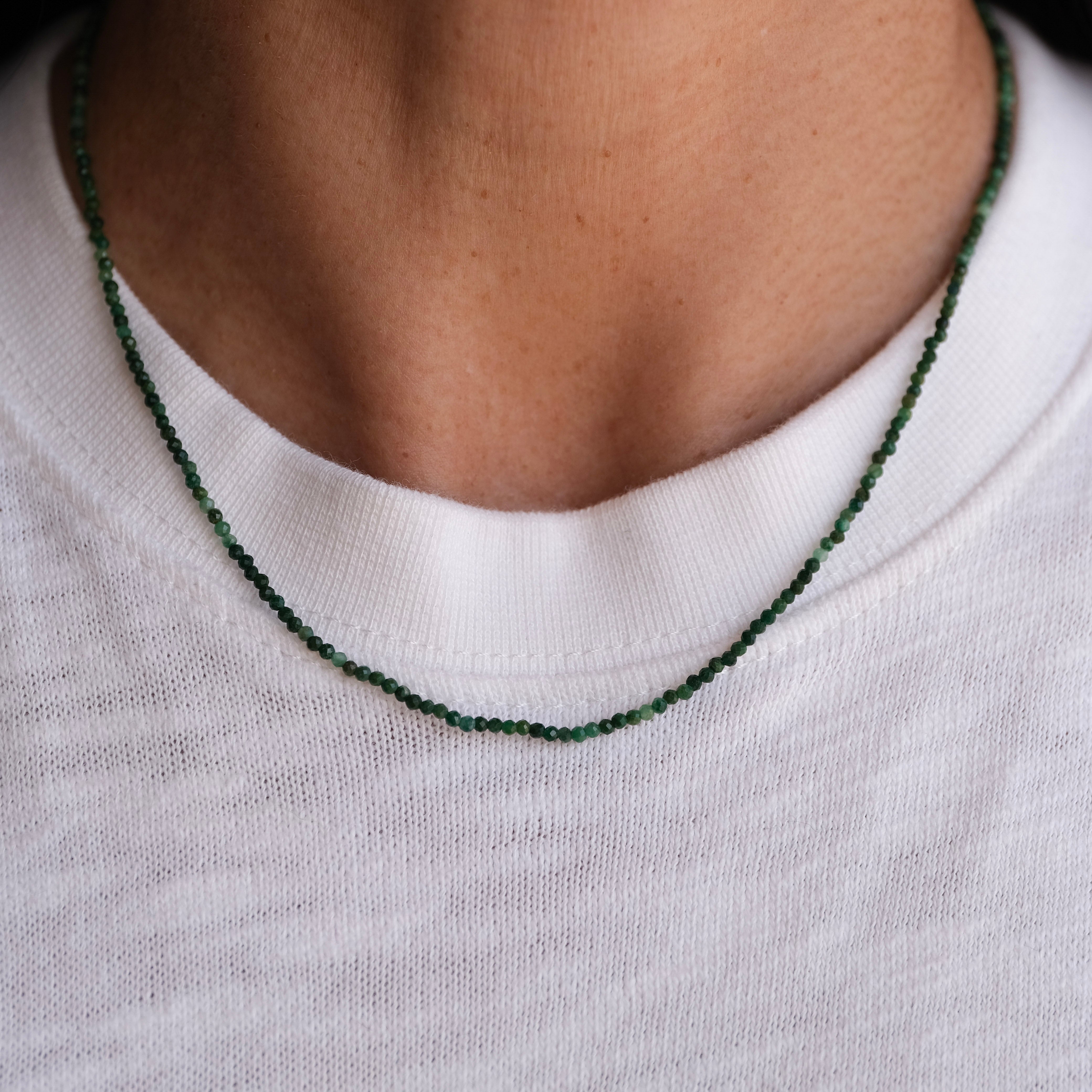 Faceted Jade Necklace | OOAK