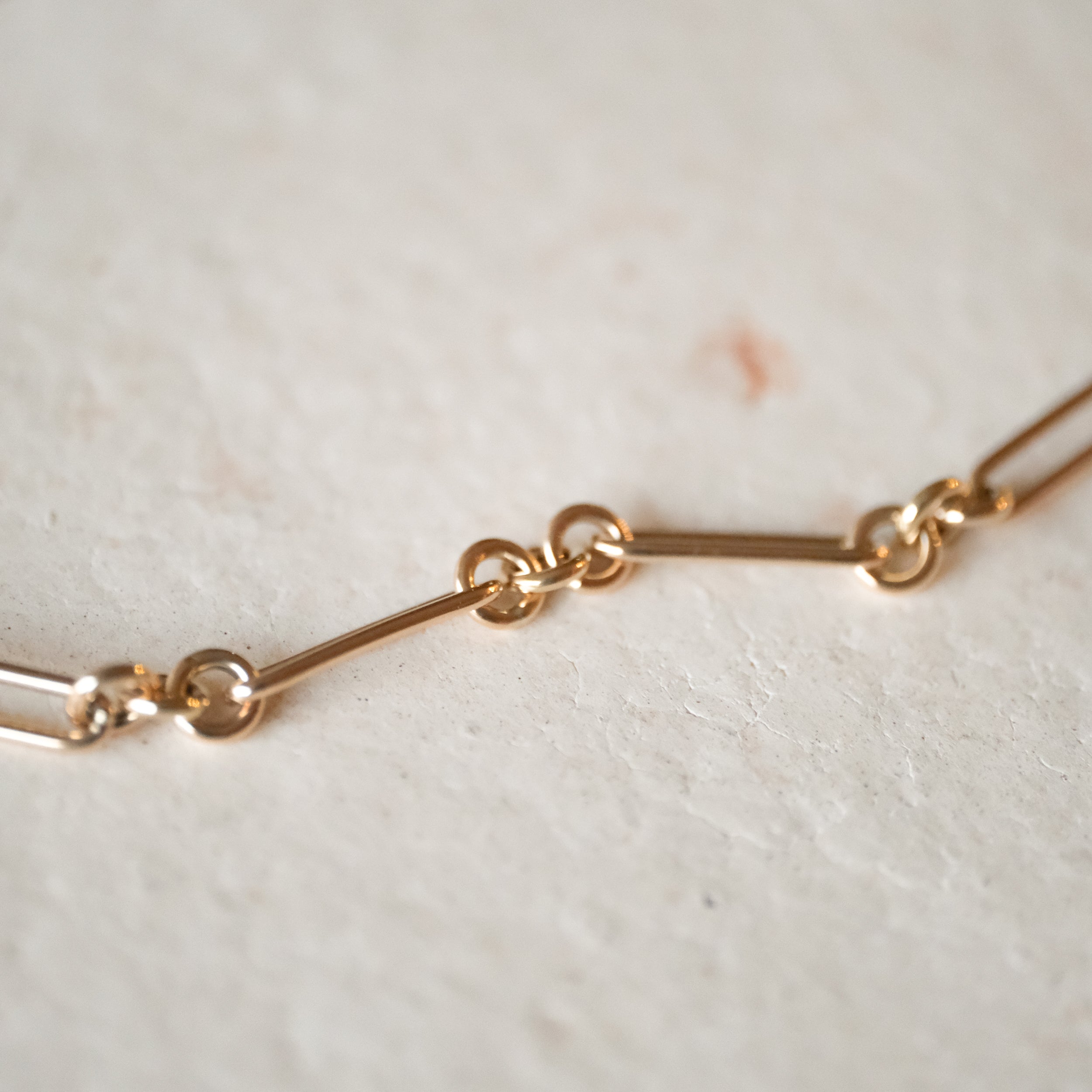 Jumbo Oval and Round Link Necklace | OOAK