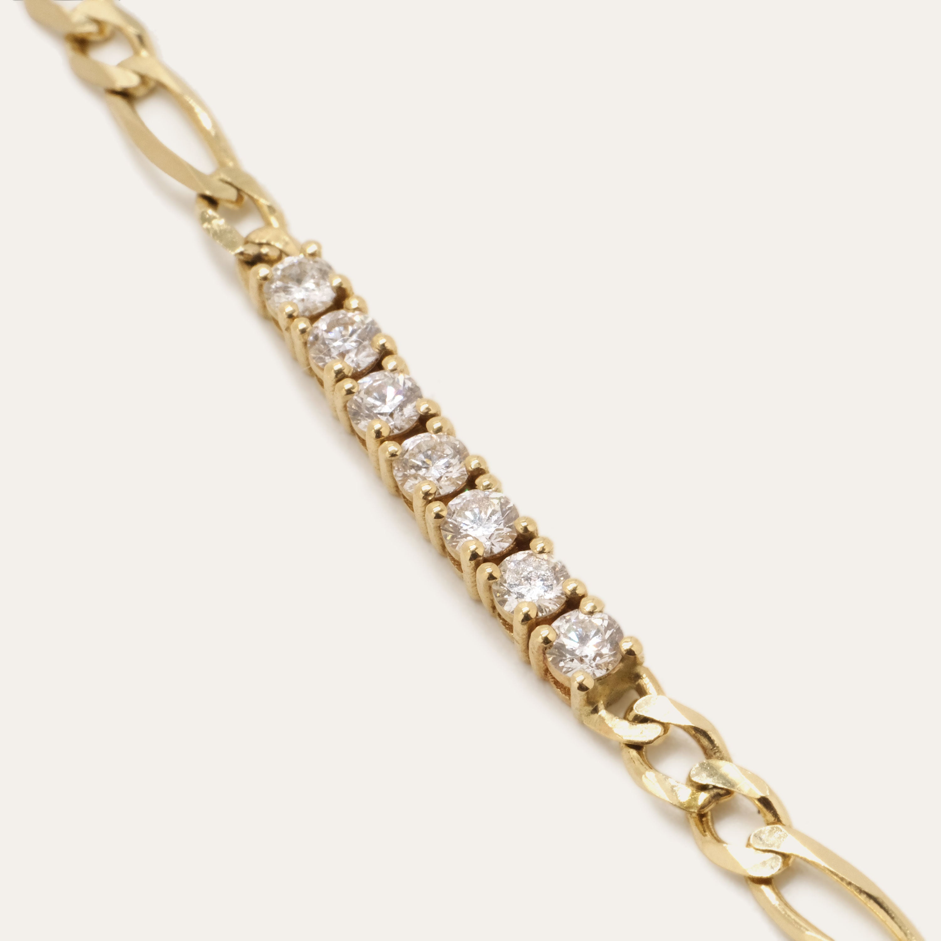 Diamond Large Fig Chain | OOAK