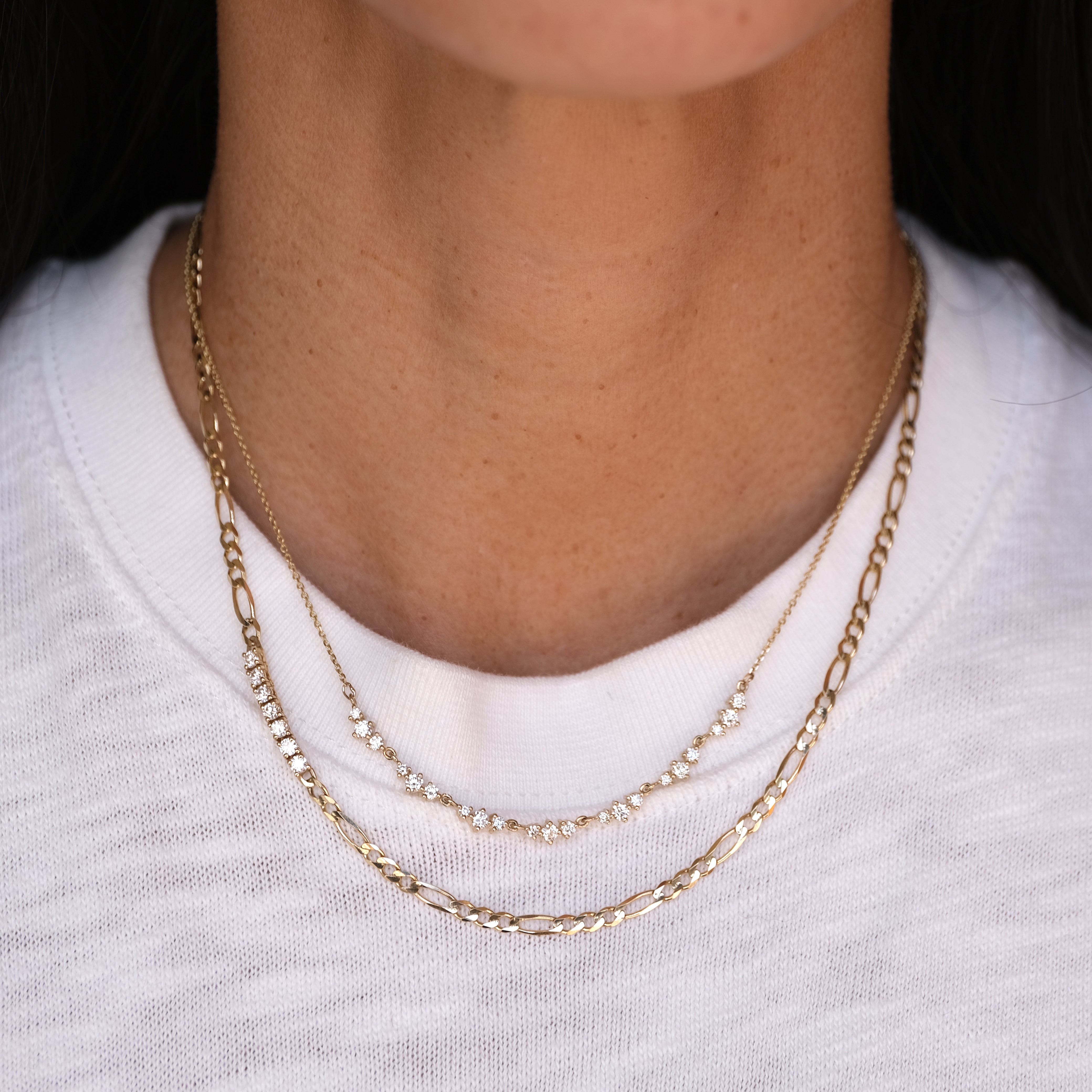 Diamond Large Fig Chain | OOAK