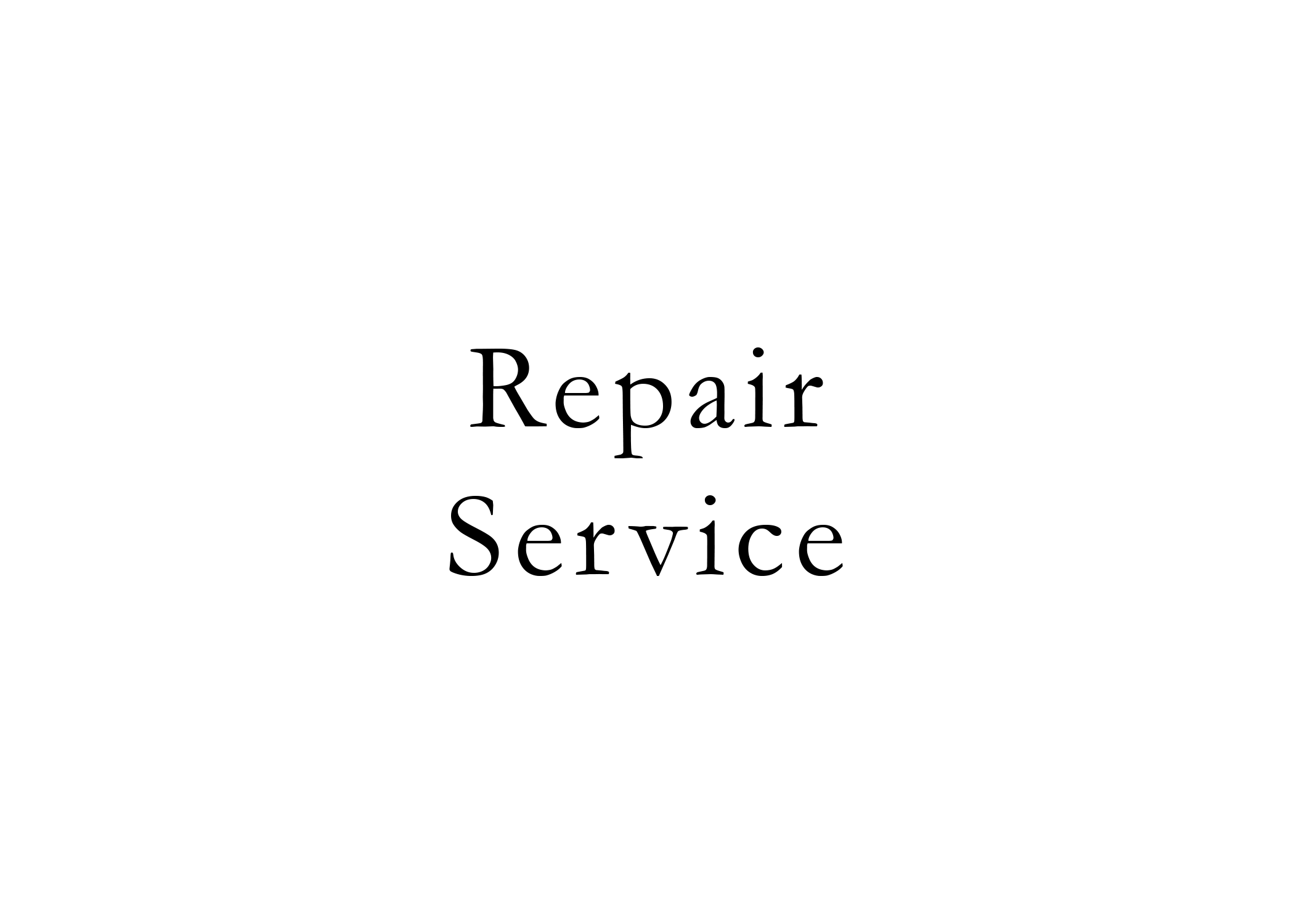 Repair Service