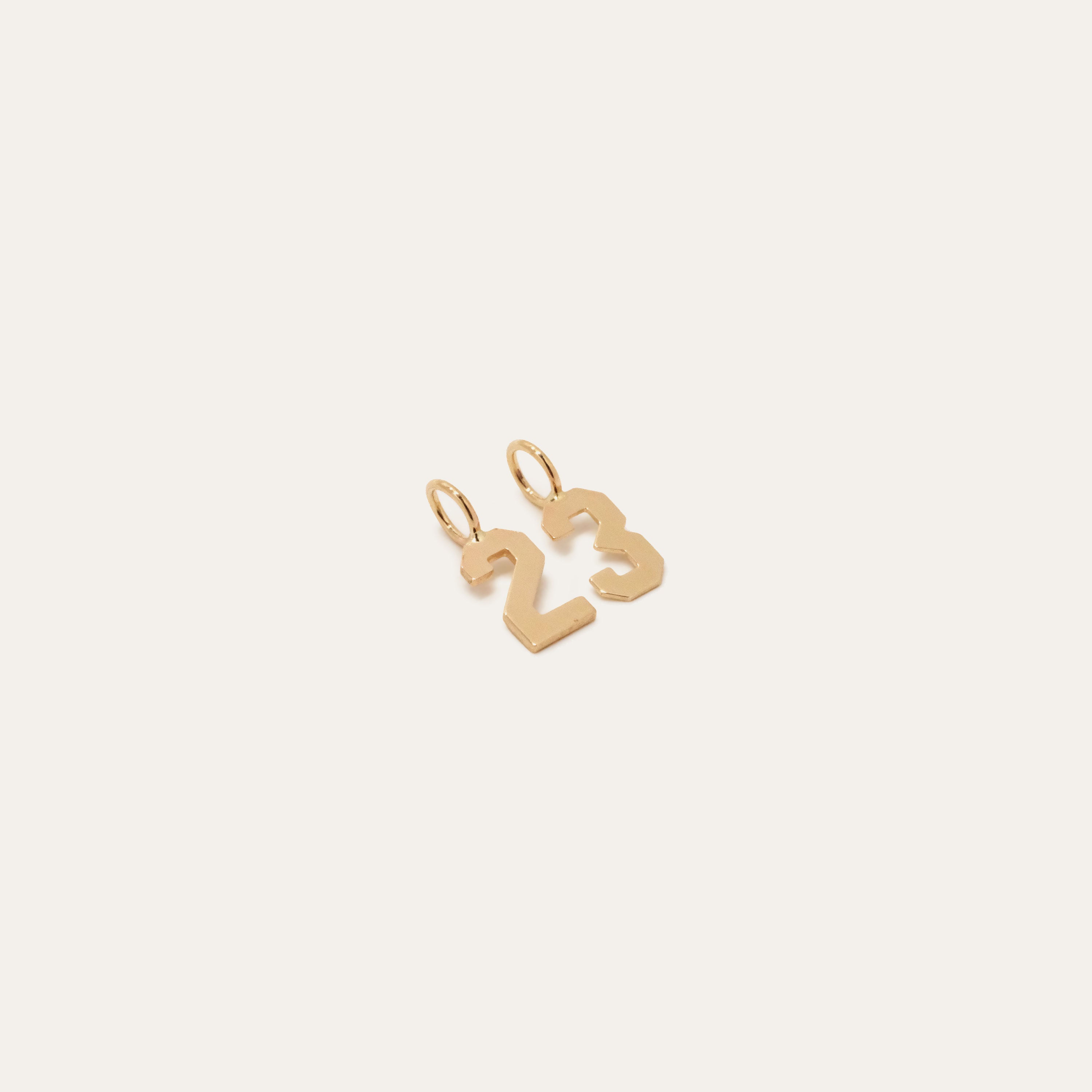 Varsity Number Charm | Special Order