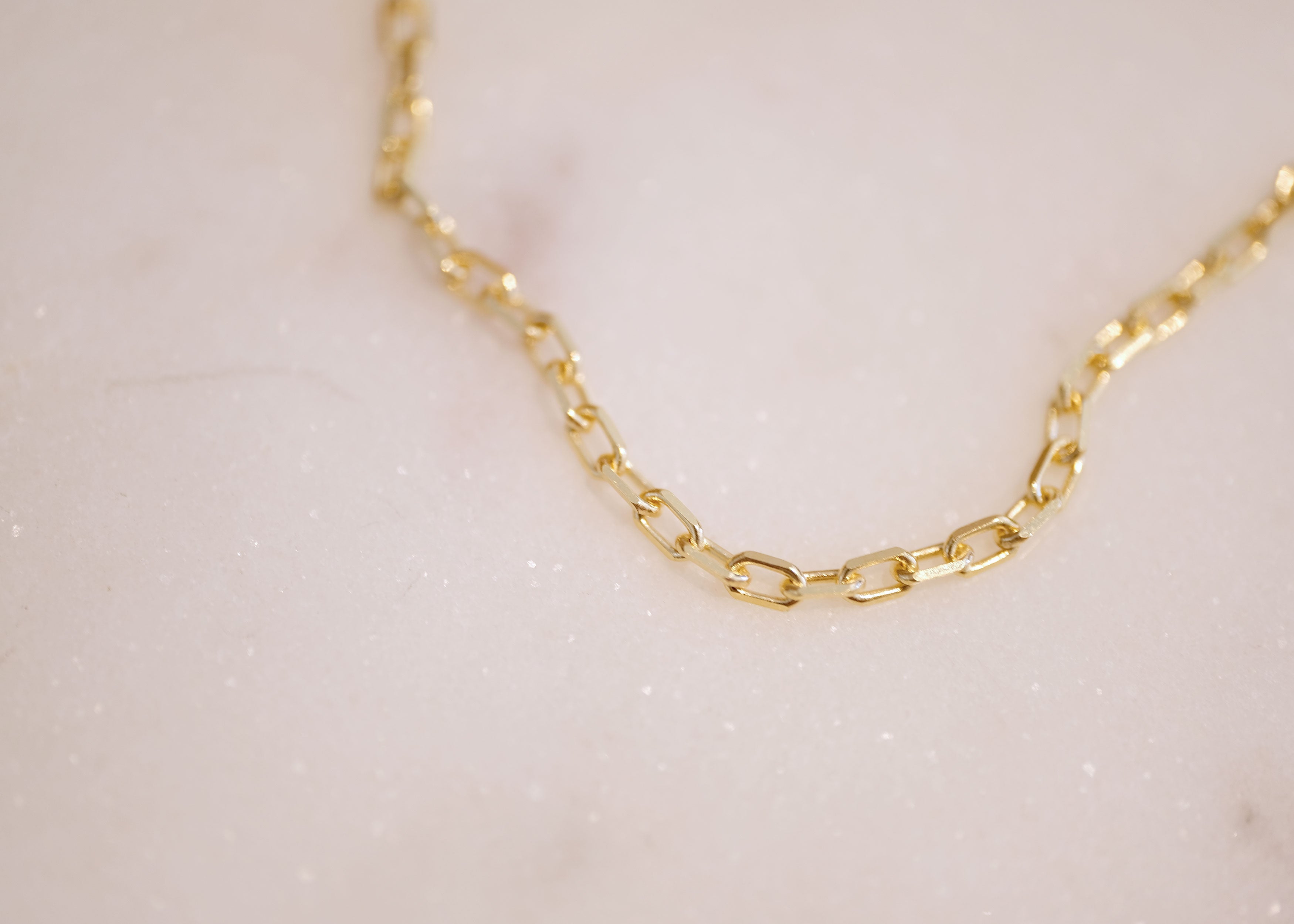 637 Chain | 14K Elongated Baby Clip