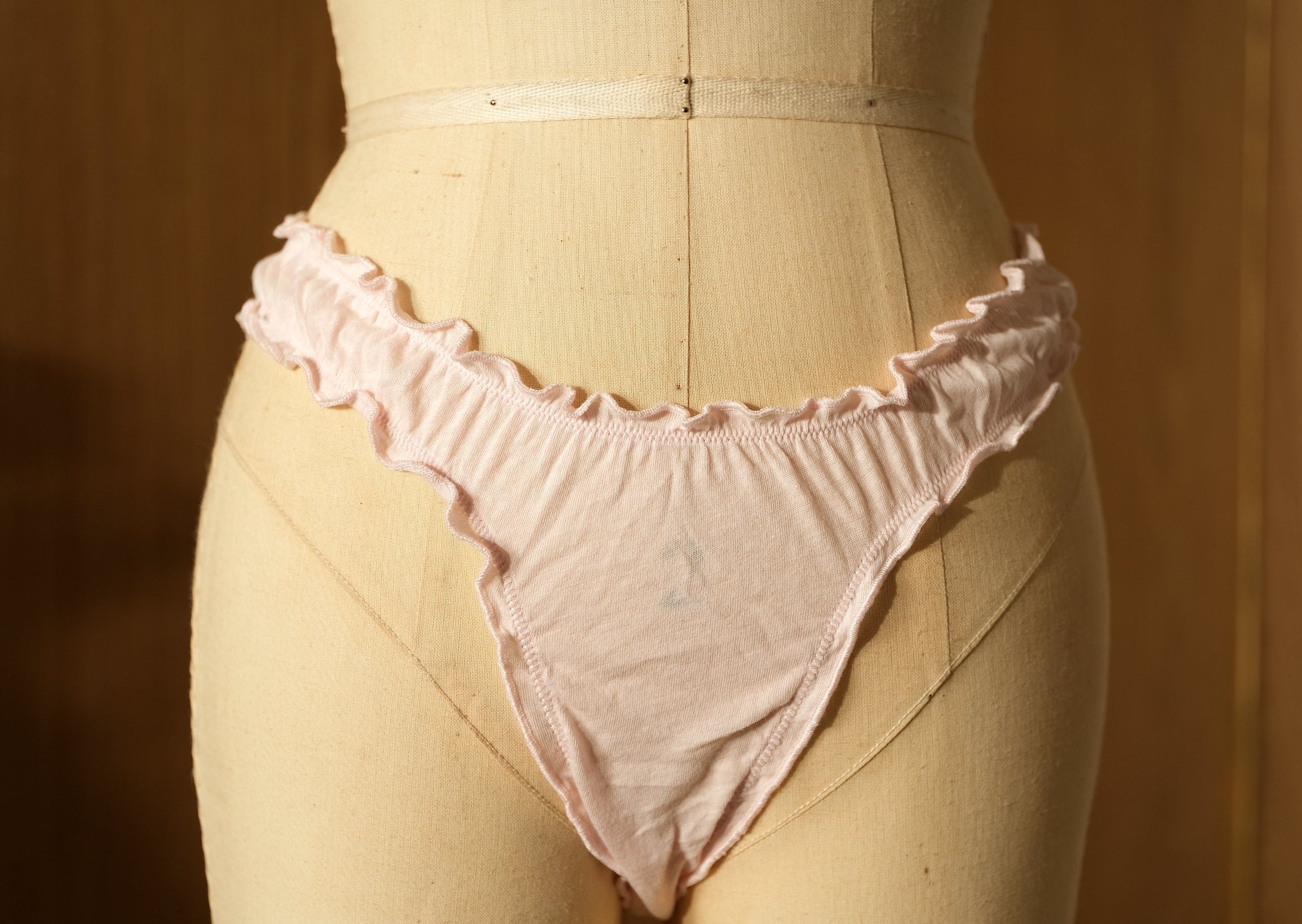 Only Hearts Organic Cotton Pearl Thong