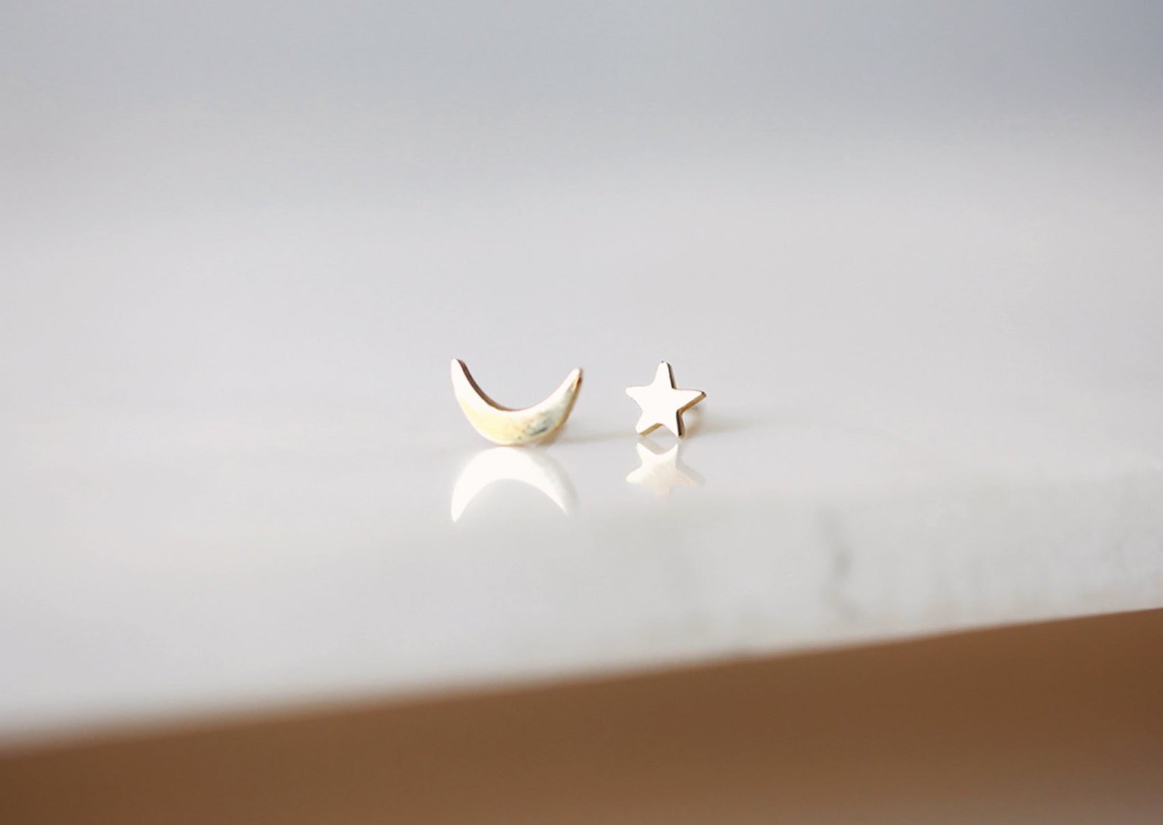 Moon or Star Earring