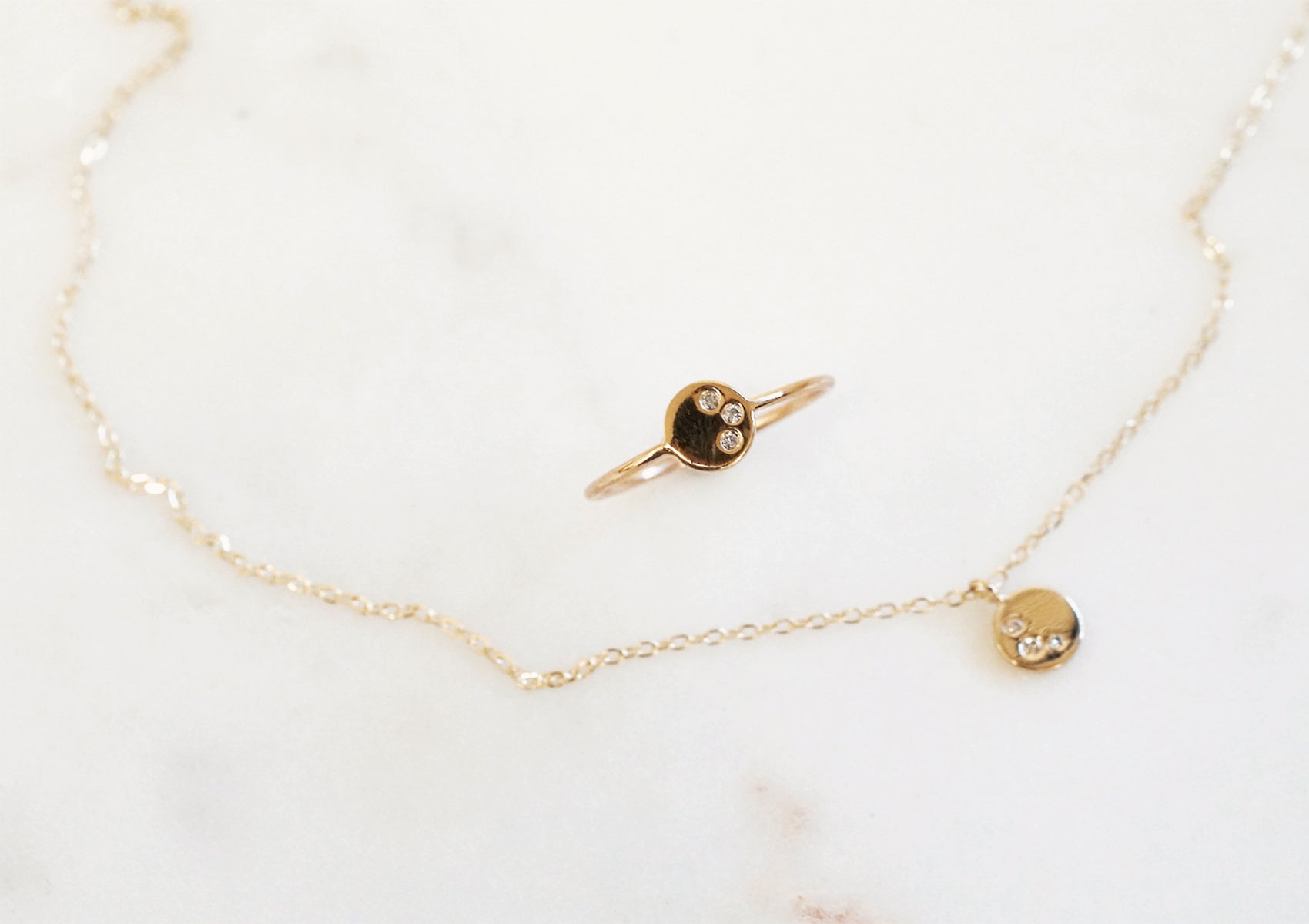 Snow Moon Necklace