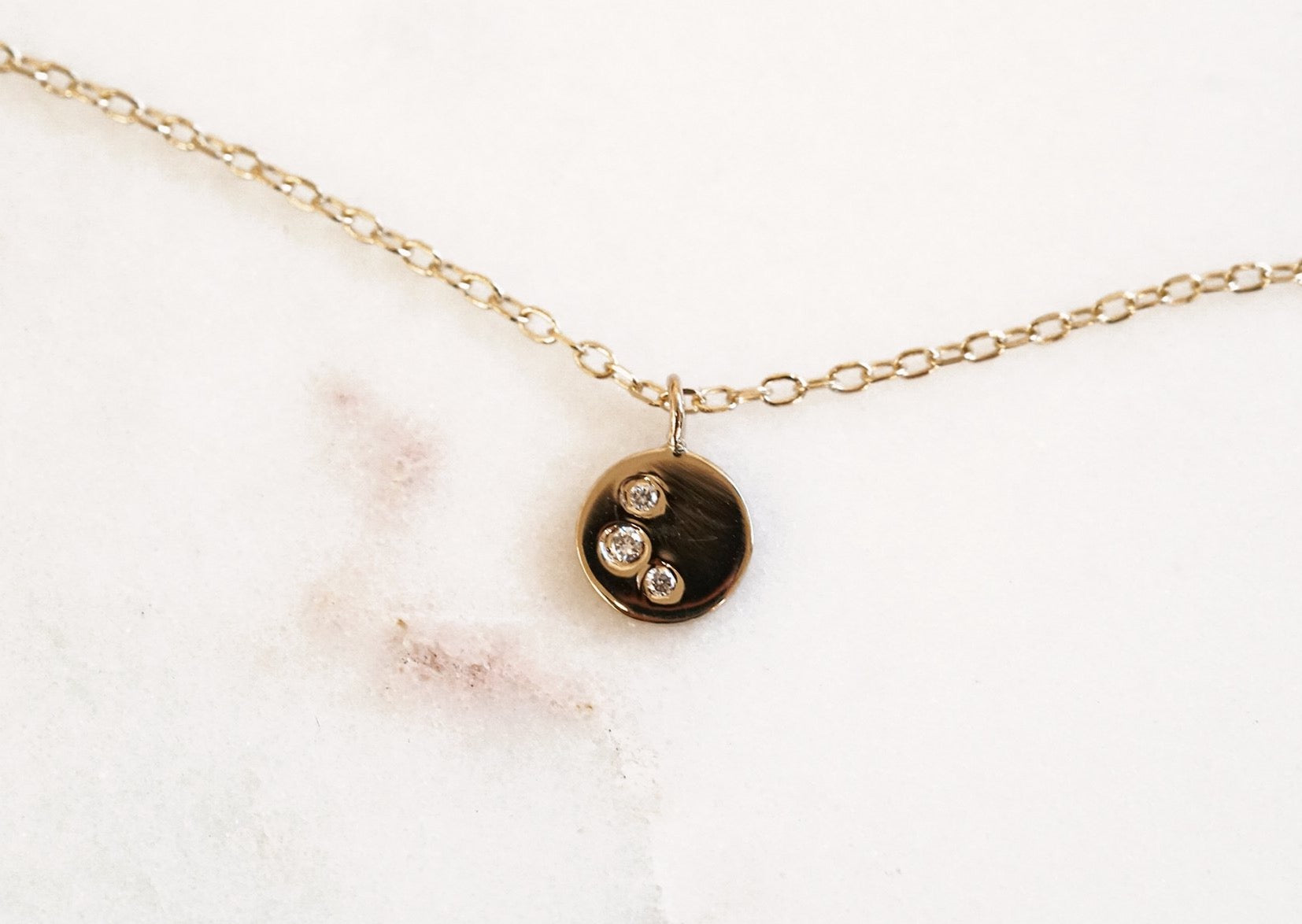 Snow Moon Necklace
