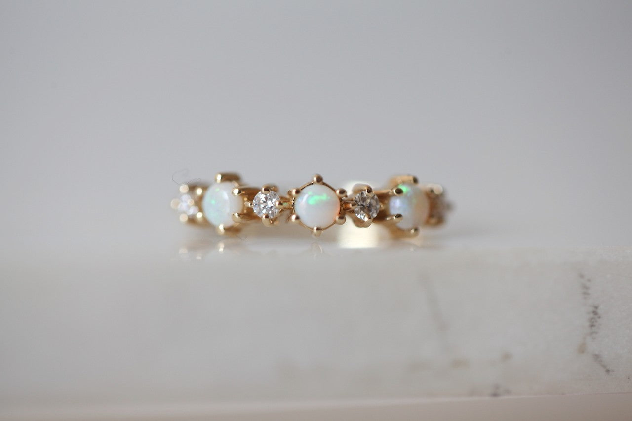 Orbit Opal Ring