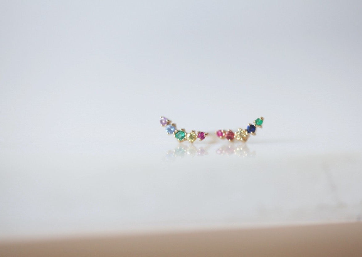 Ballerina Rainbow Earring