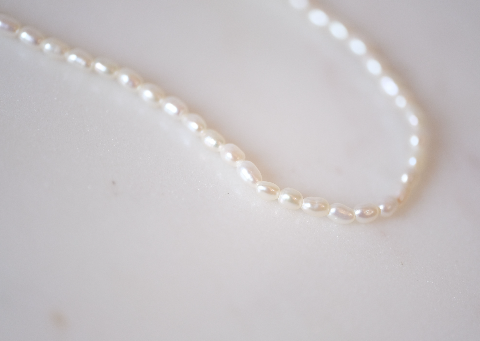 Pearl Rice Necklace | Ready To Ship