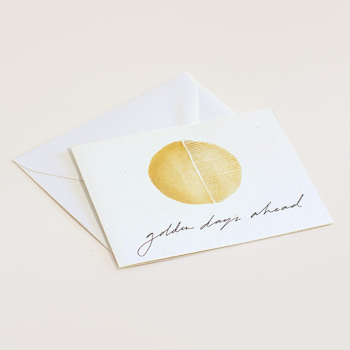 Golden Days Ahead Card