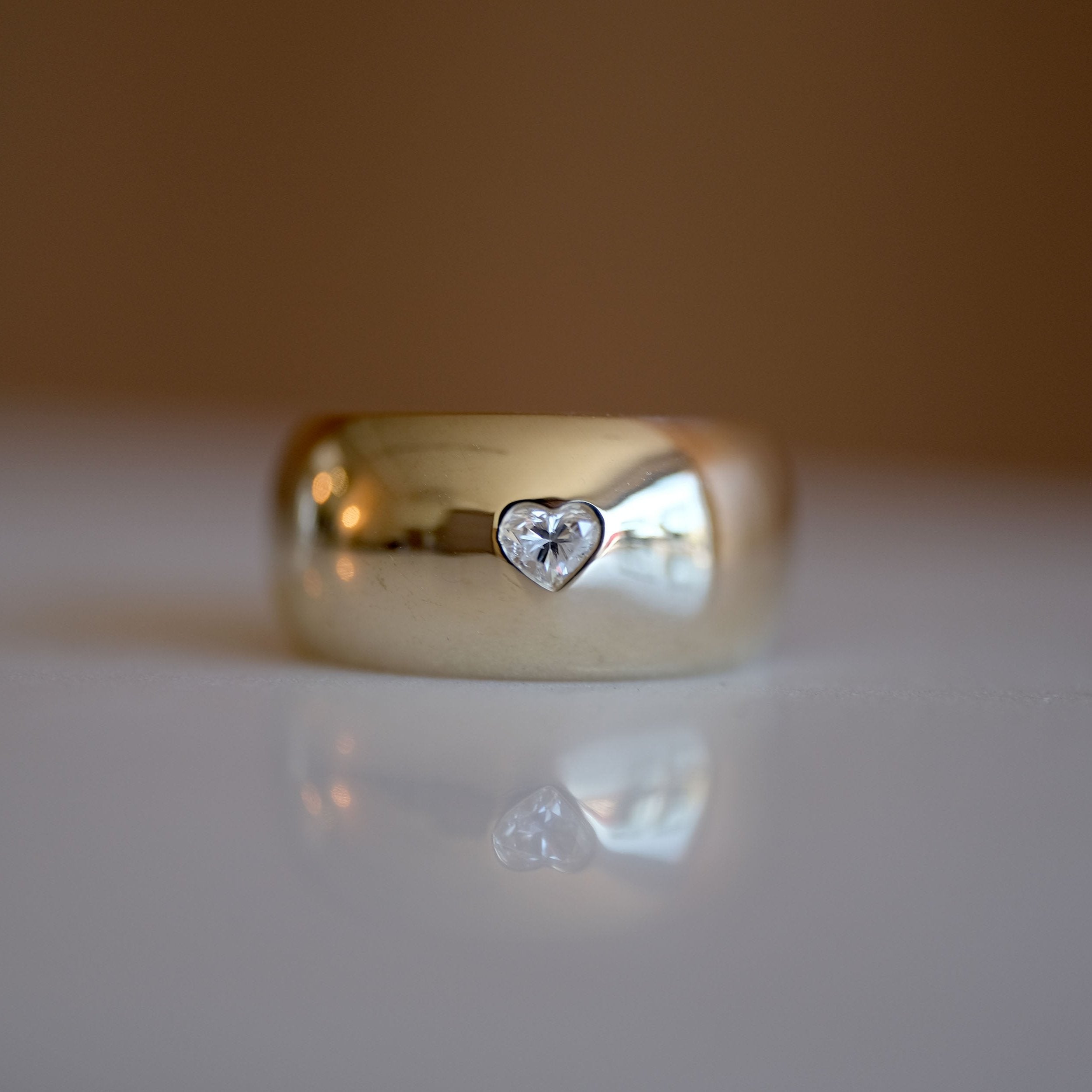 Heart Dome Ring