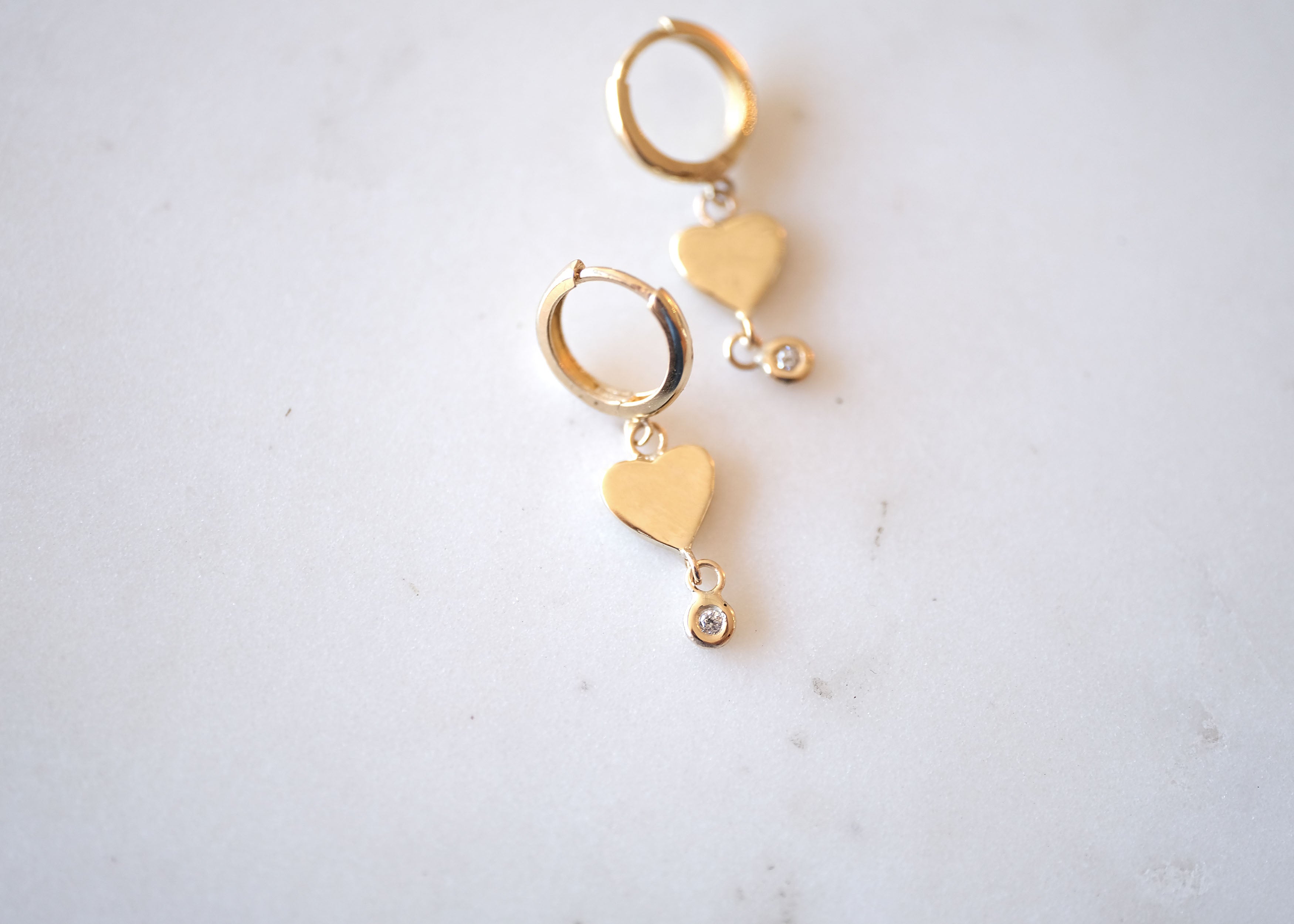 Heartbeat Drop Earring