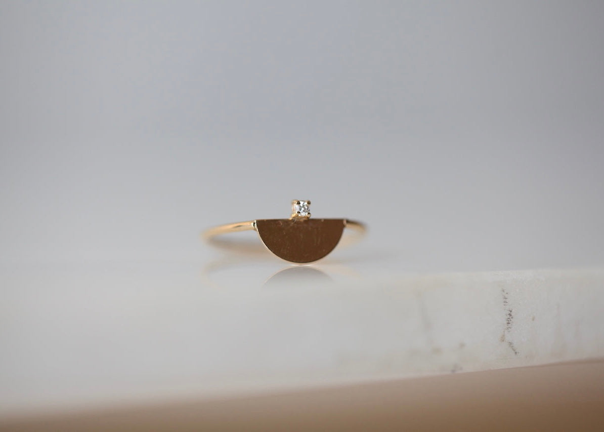 Half Moon Ring