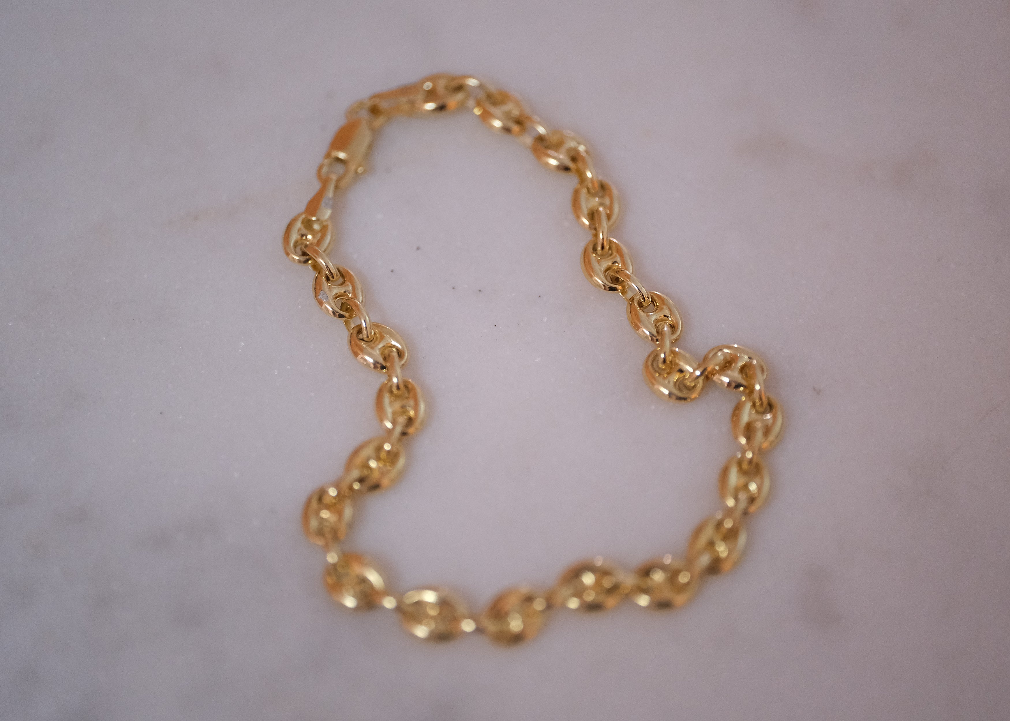 Anchor Puff Bracelet | OOAK