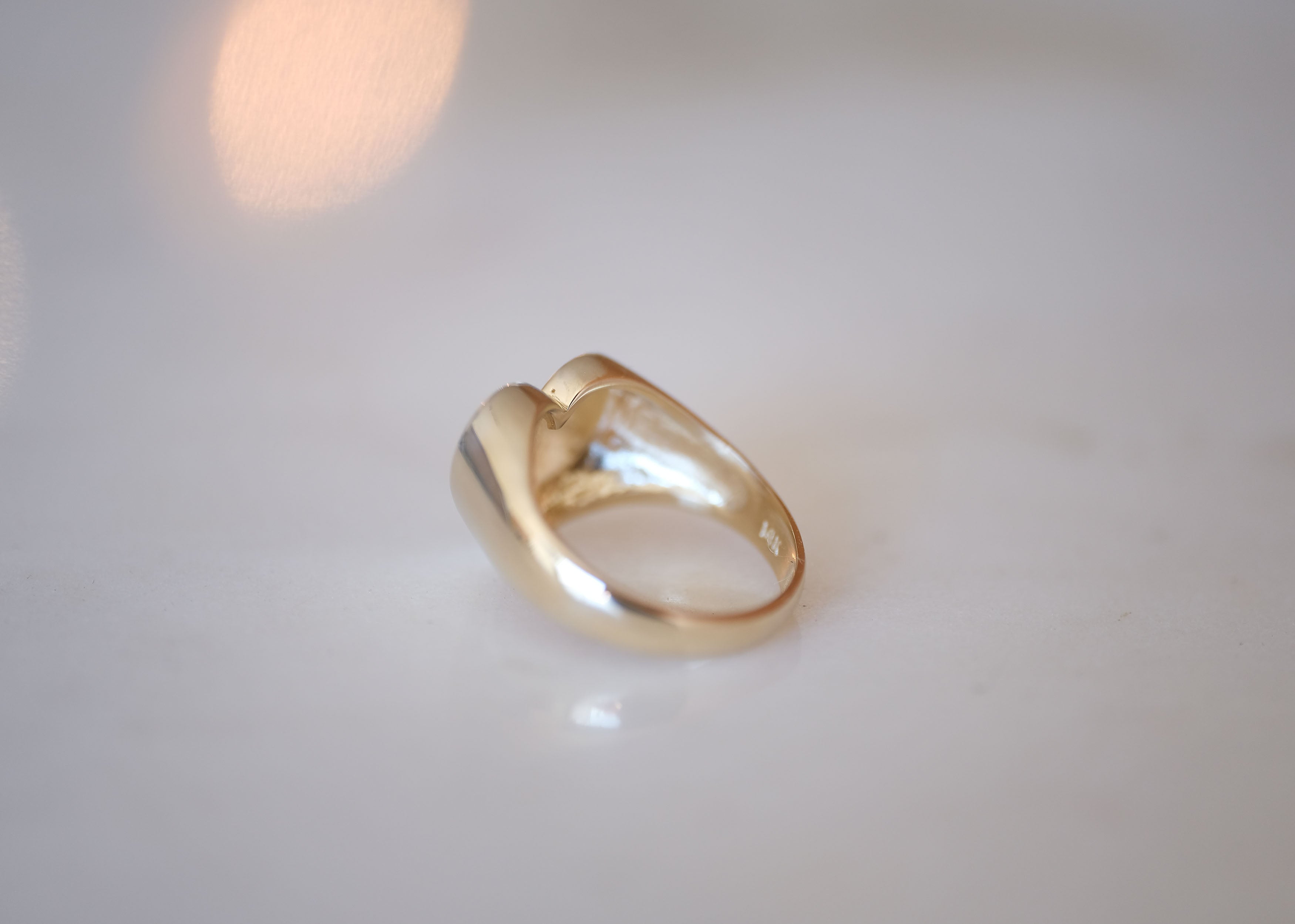 Heart Signet Ring, Small